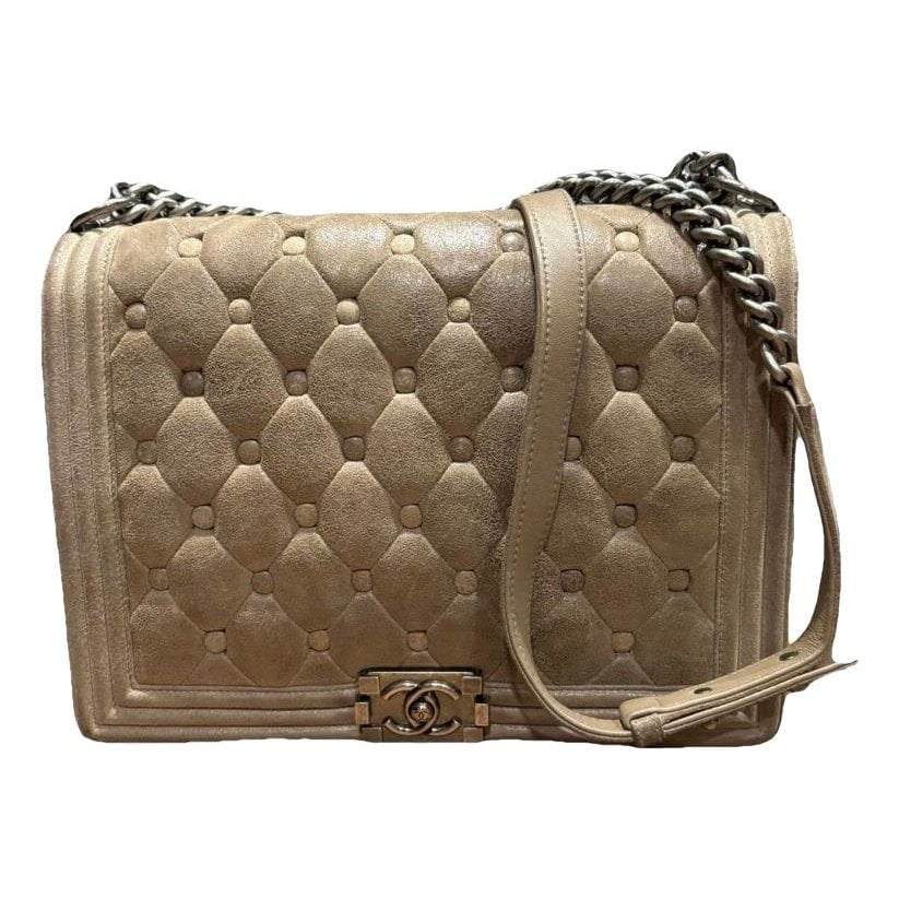 Boy leather crossbody bag