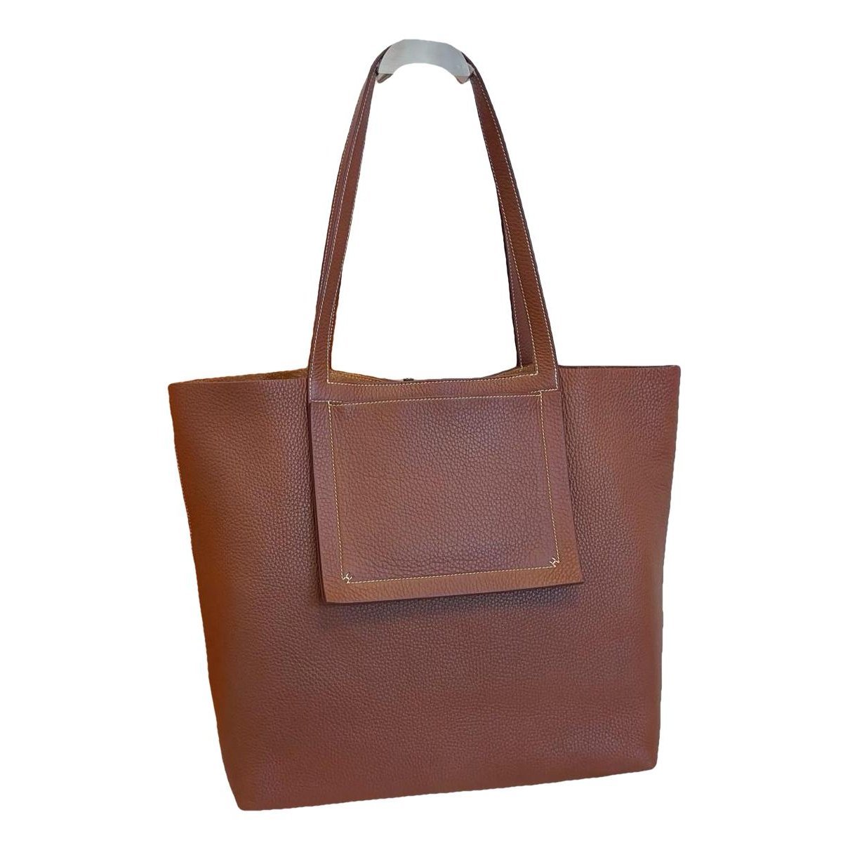 Leather tote