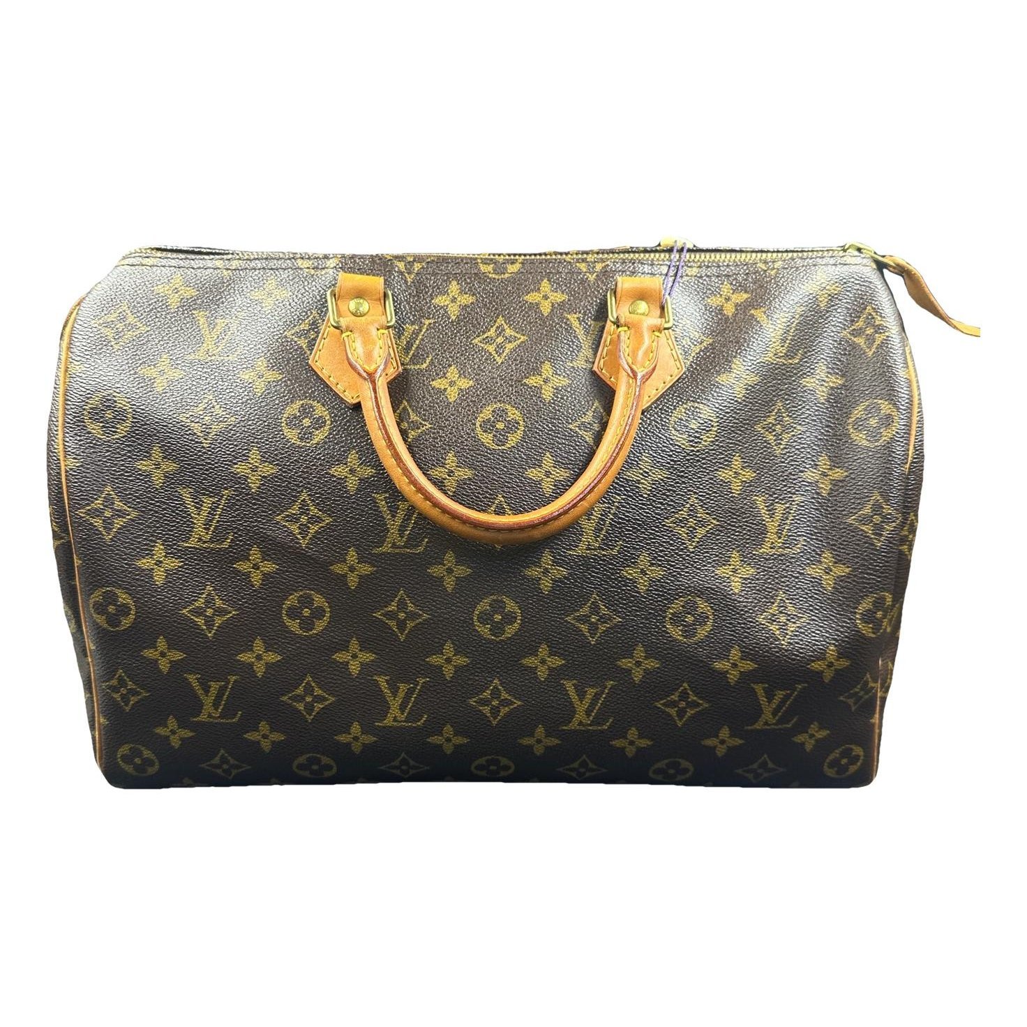 Speedy leather bag