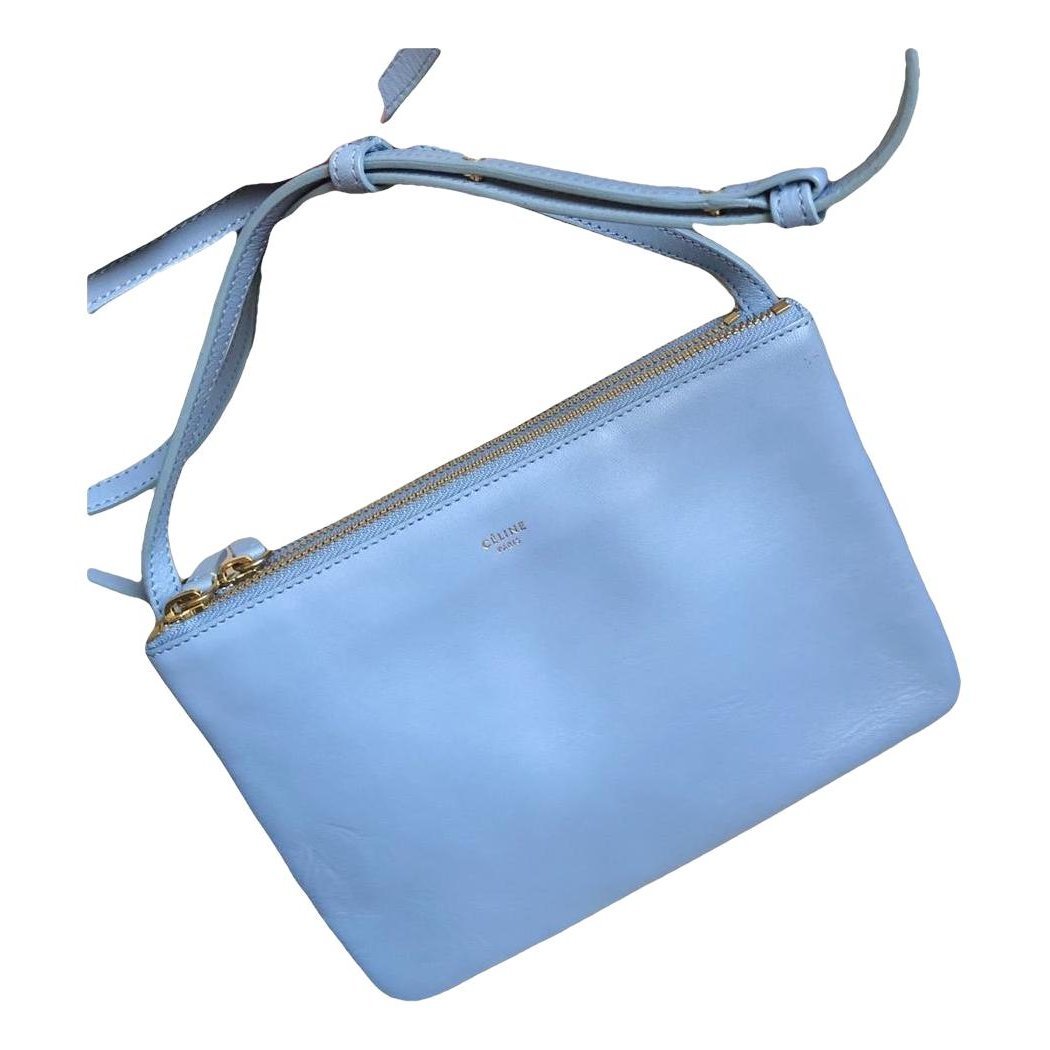 Trio leather crossbody bag