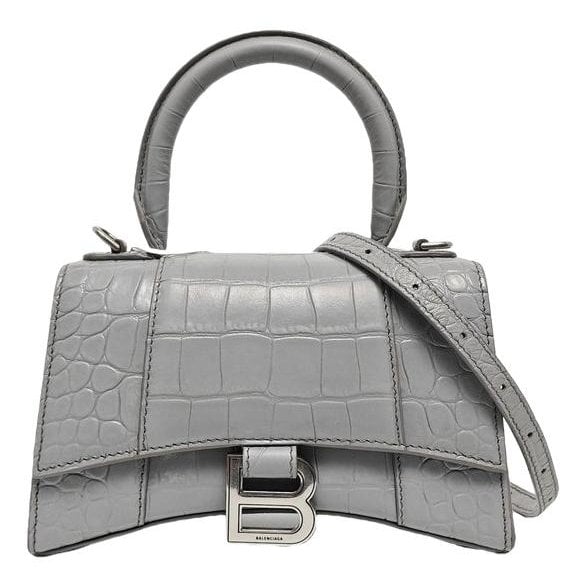 Balenciaga Hourglass leather handbag