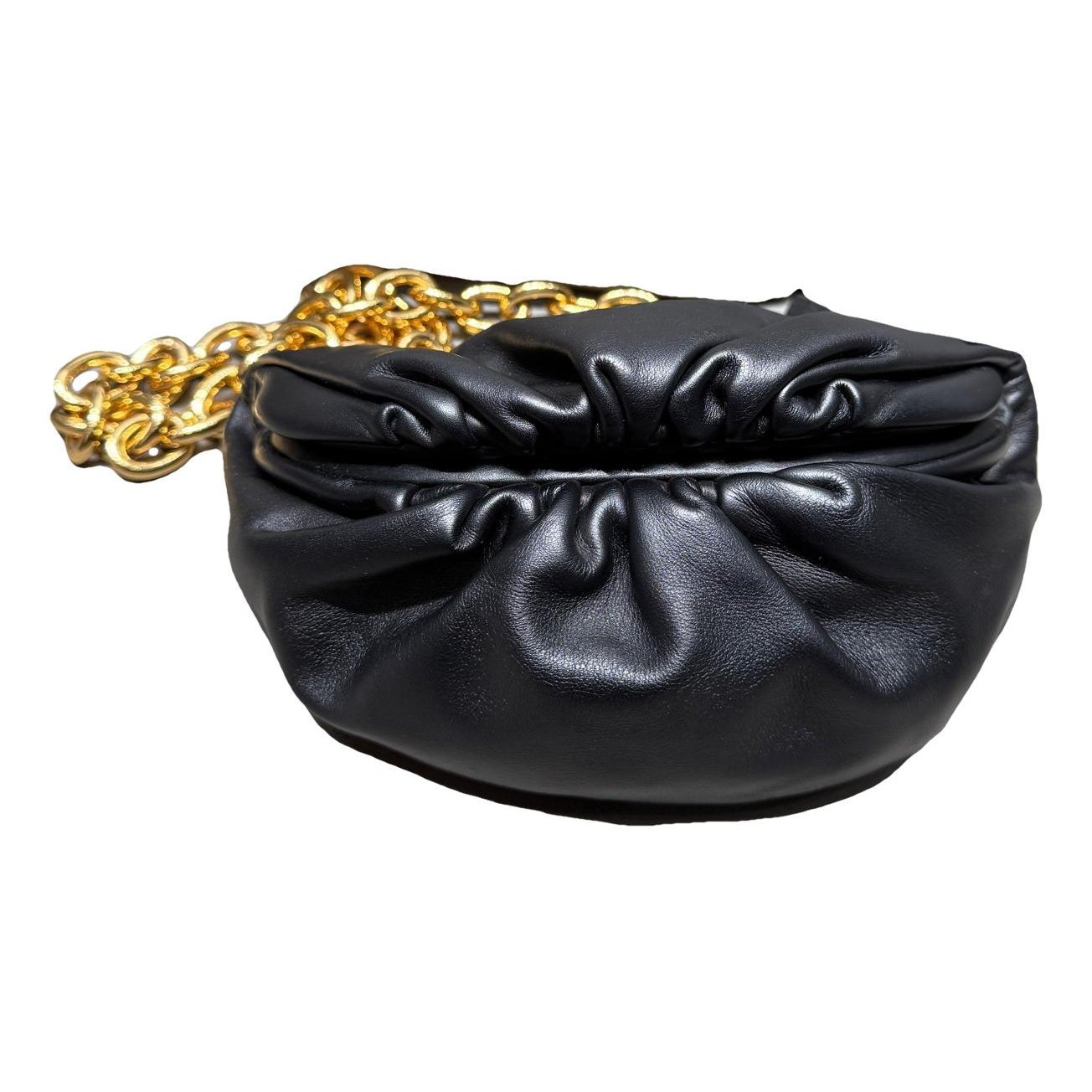 Chain Pouch leather handbag