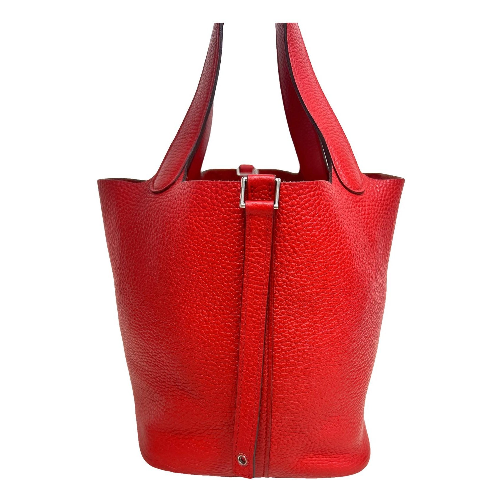 Picotin leather handbag