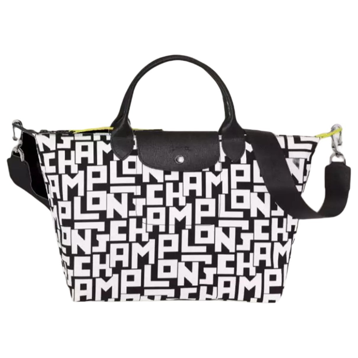 Pliage leather handbag