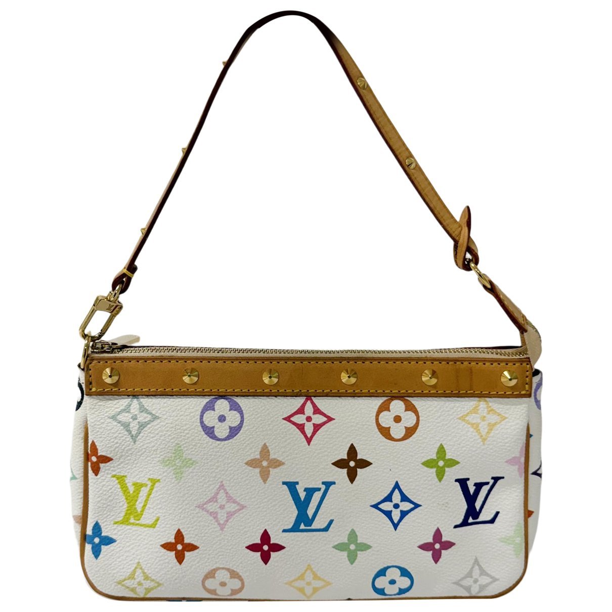 Louis Vuitton Pochette Accessoire leather handbag