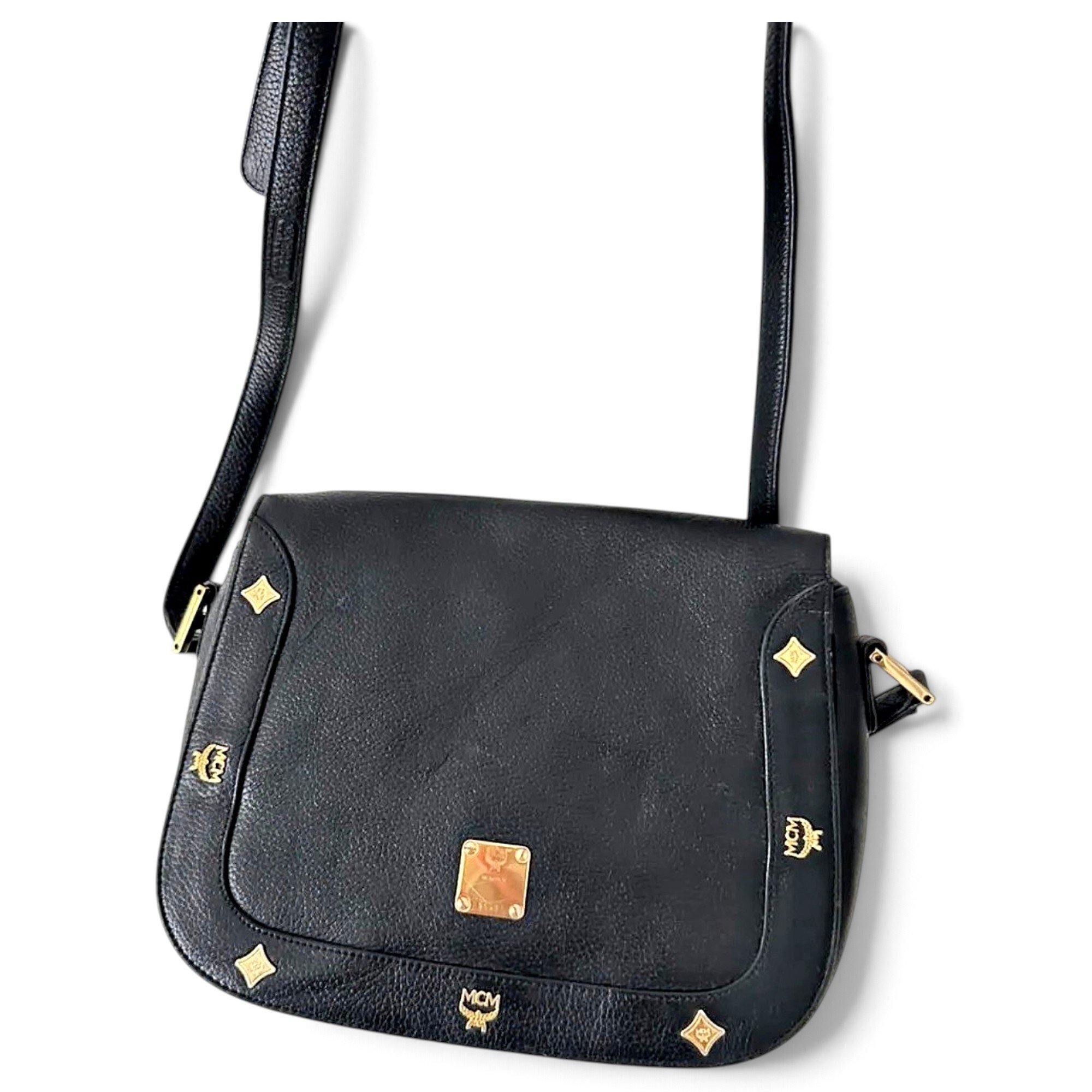 MCM Leather crossbody bag