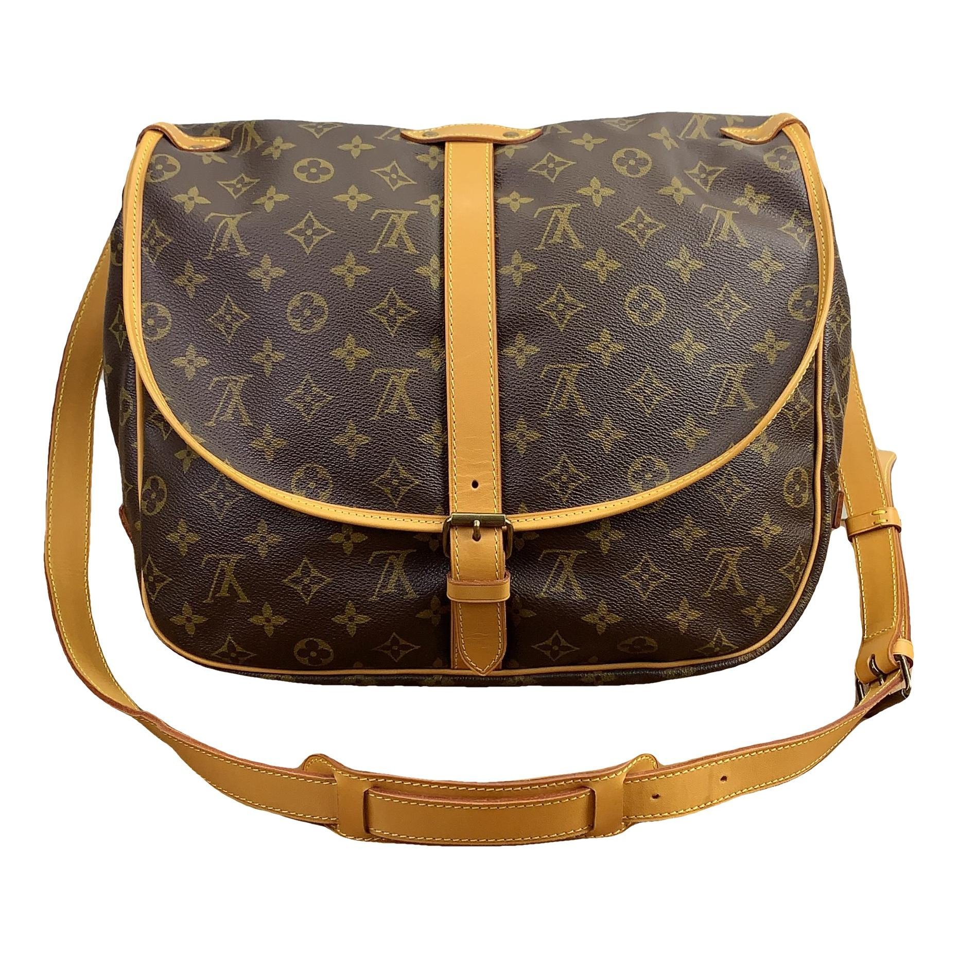 Saumur leather crossbody bag