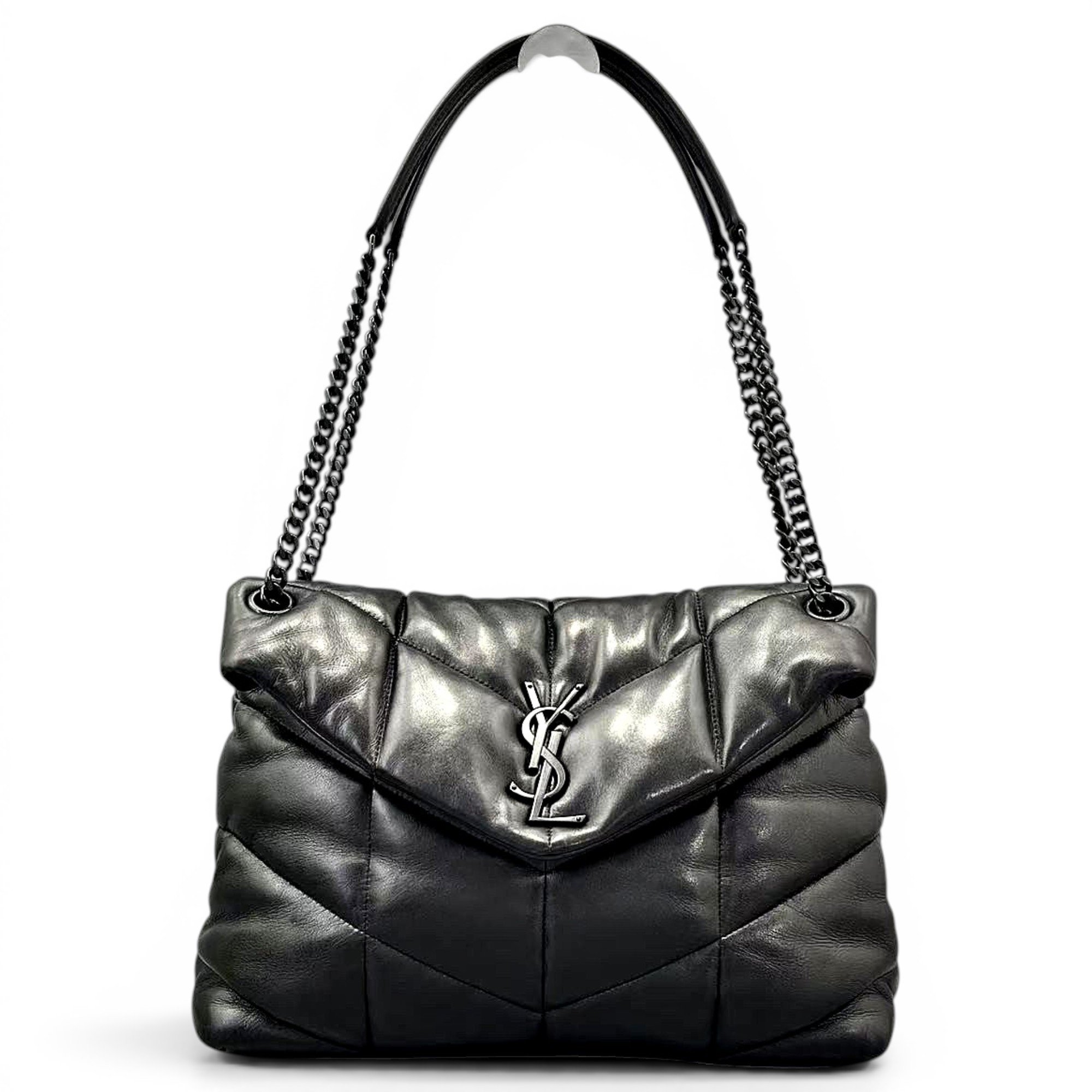 Loulou Puffer leather handbag