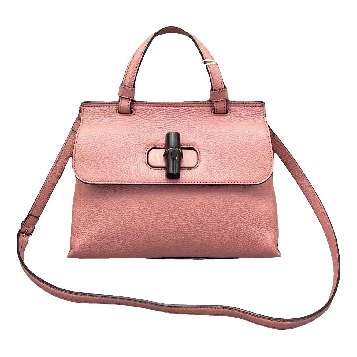Bamboo Daily Top Handle leather handbag