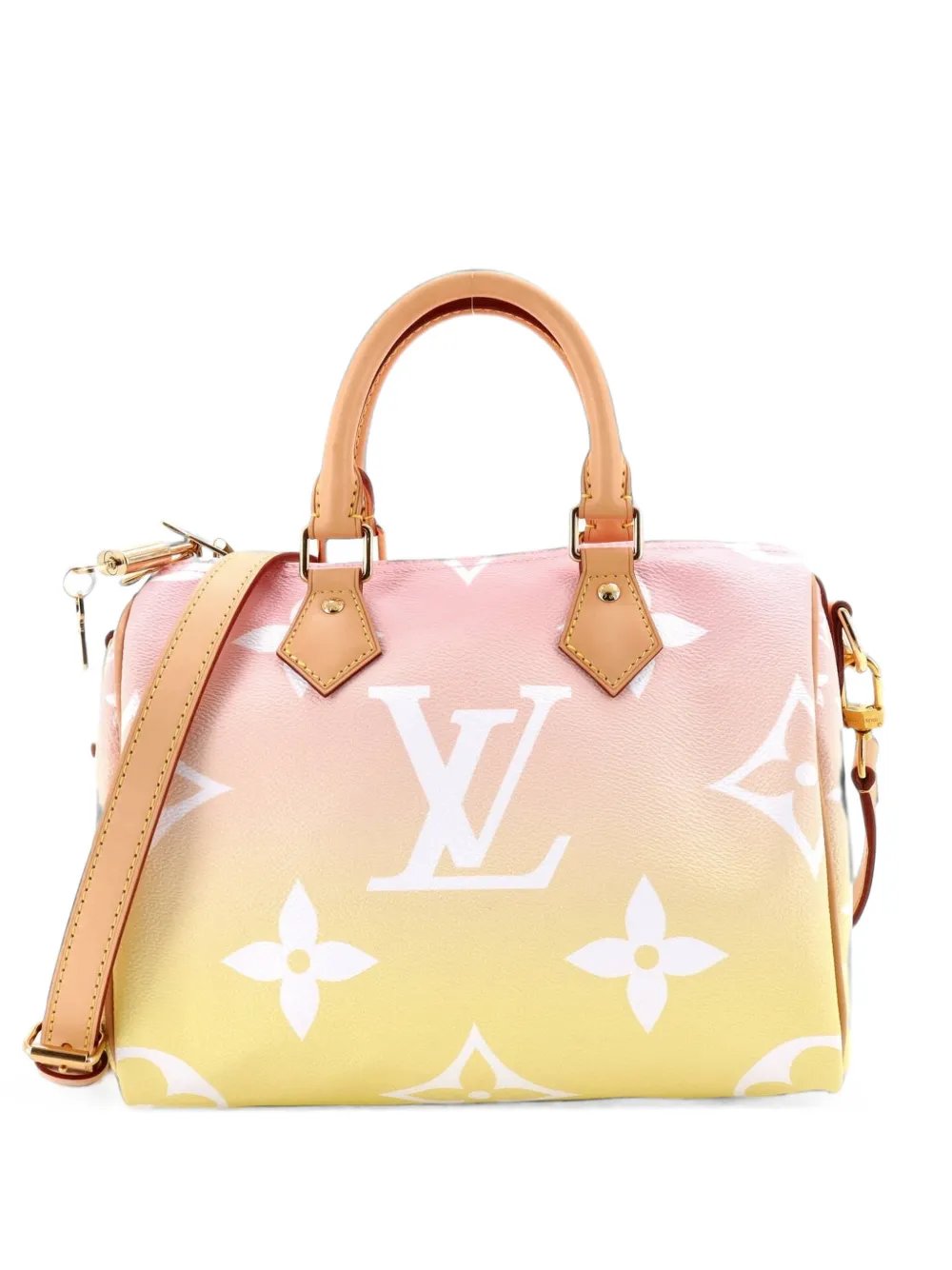Speedy Bandouliere Bag By The Pool Monogram Giant 25 satchel