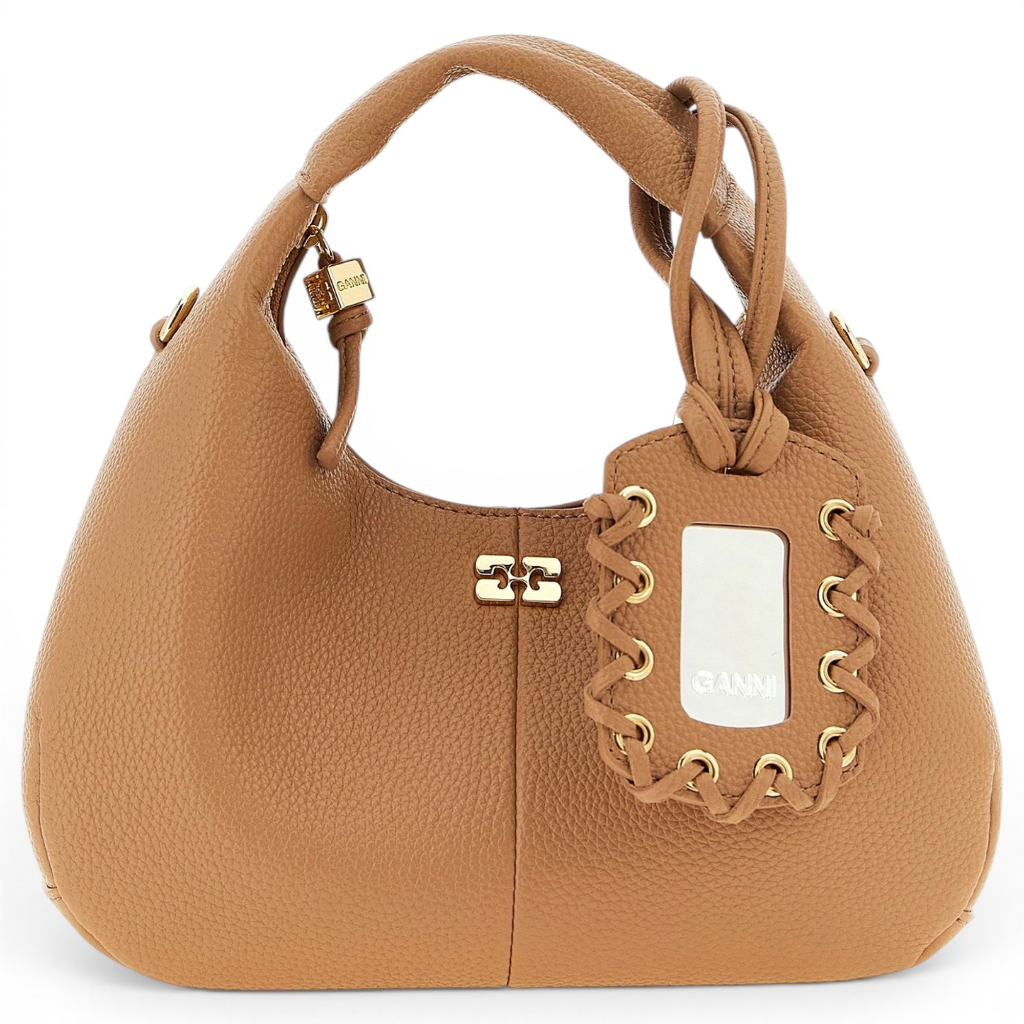 Hobo leather handbag
