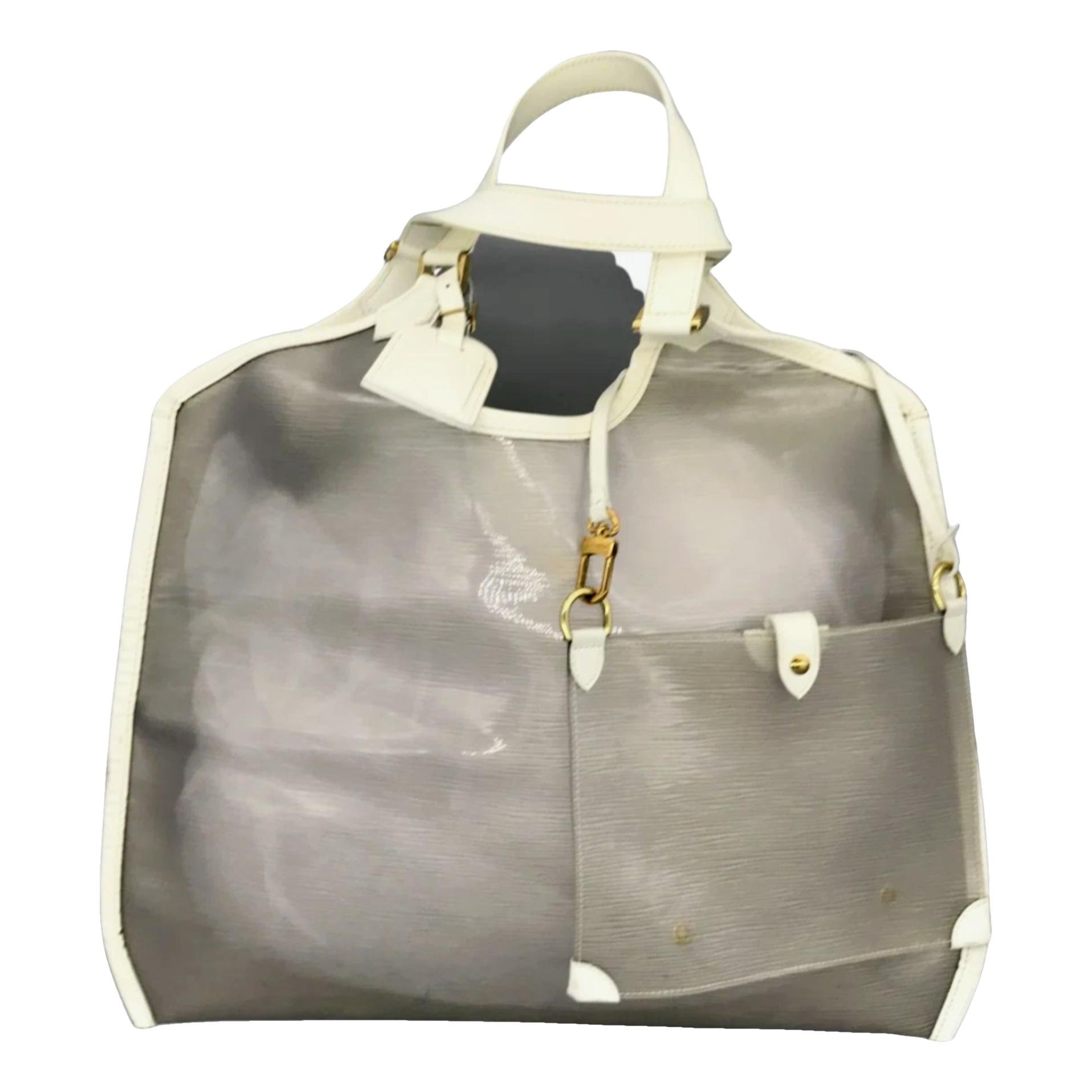 Vinyl travel bag