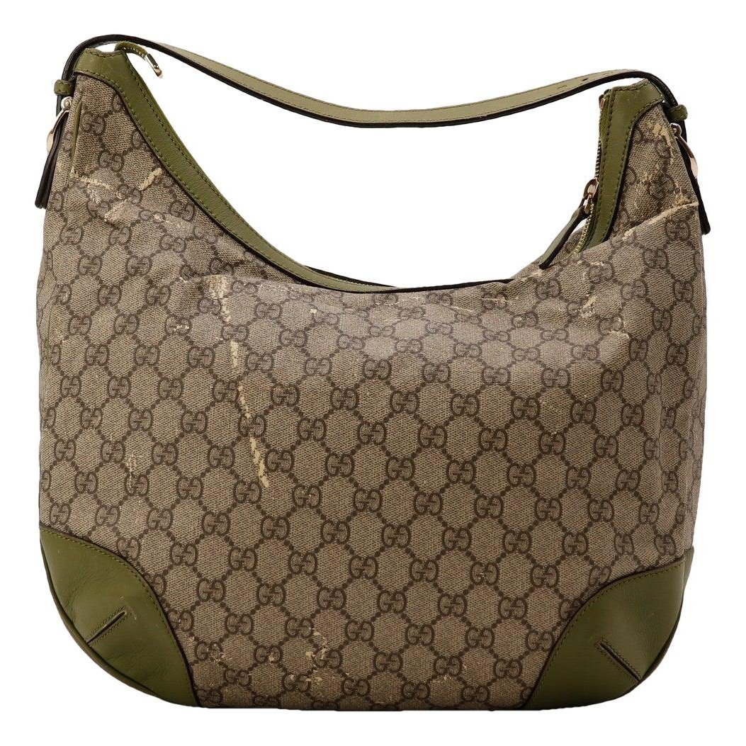 Hobo leather handbag