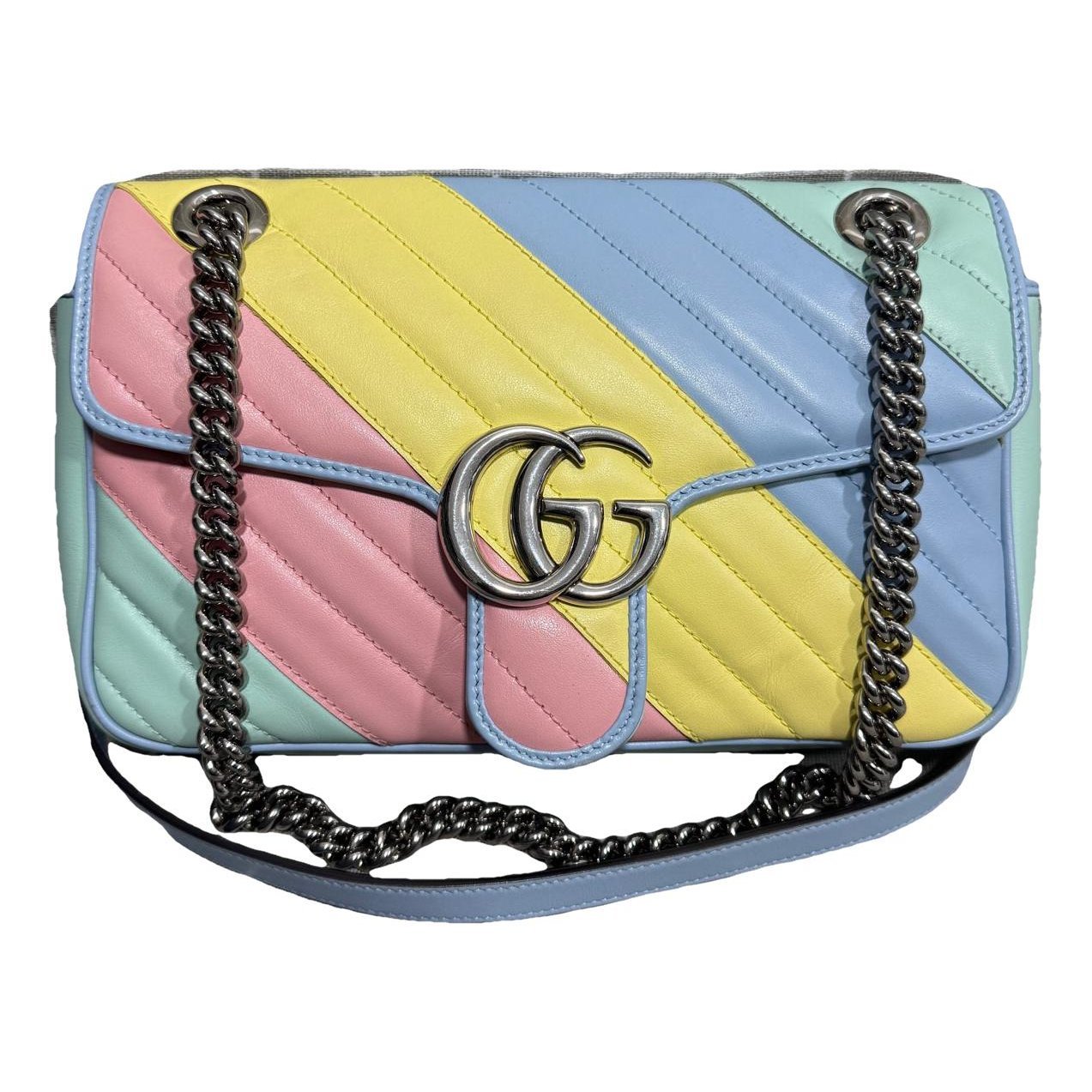 GG Marmont Flap leather handbag