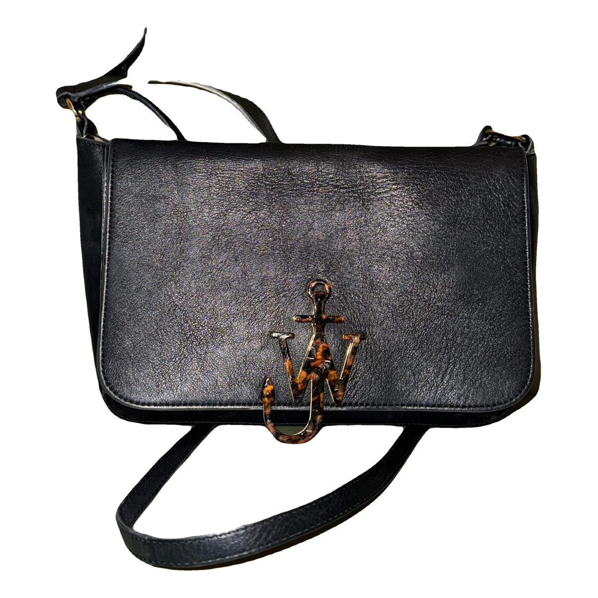 JW Anderson Logo leather crossbody bag