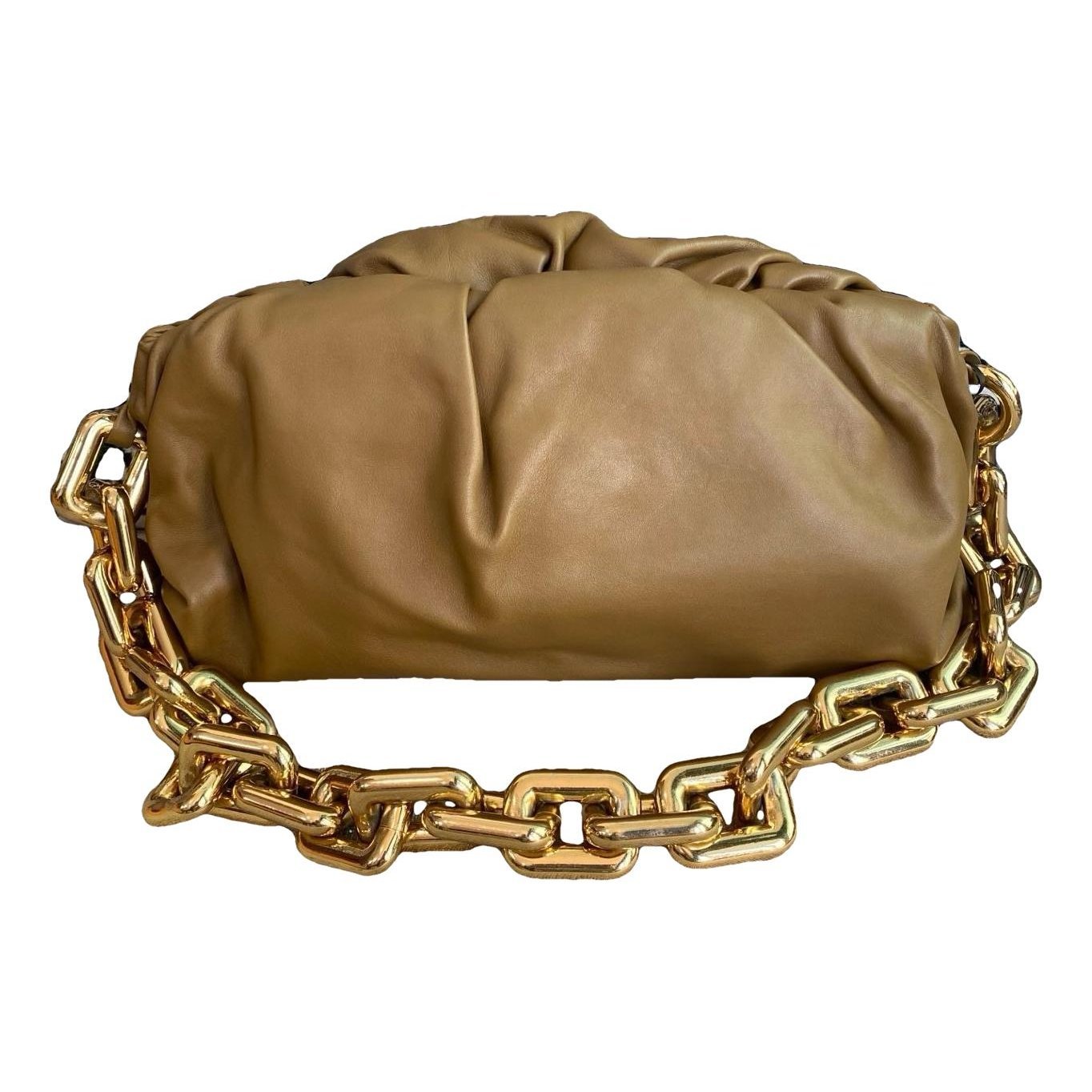 Chain Pouch leather handbag