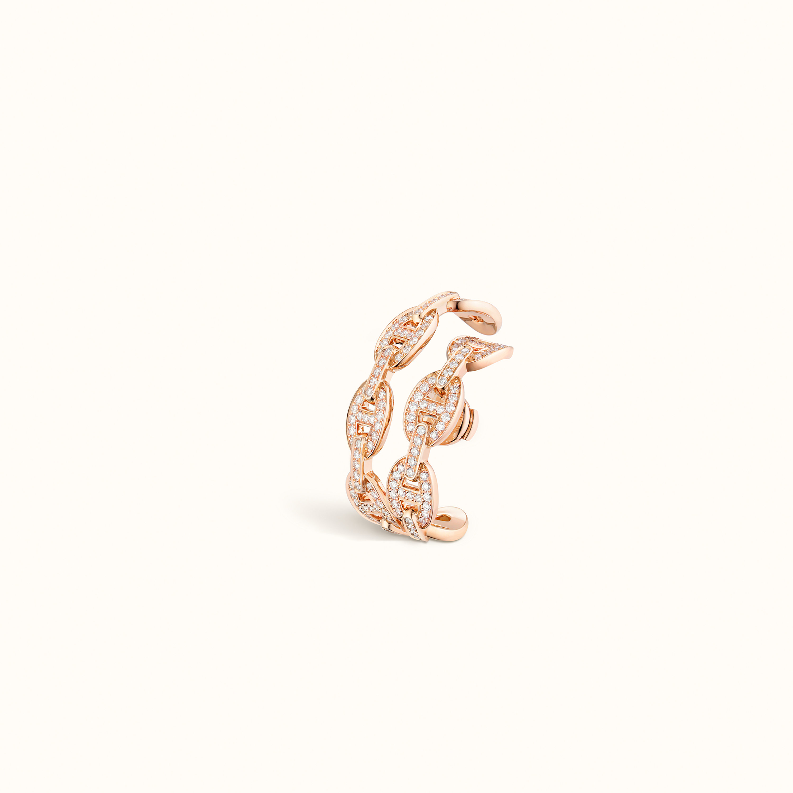 Chaine d'ancre Enchainee left single earring