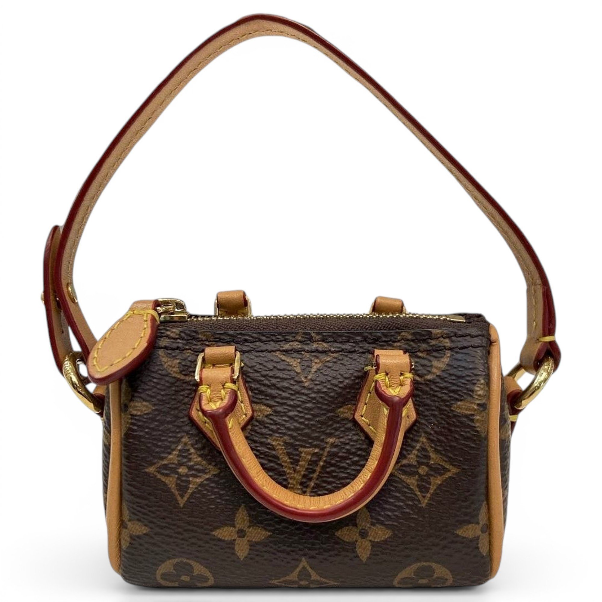 Speedy leather handbag