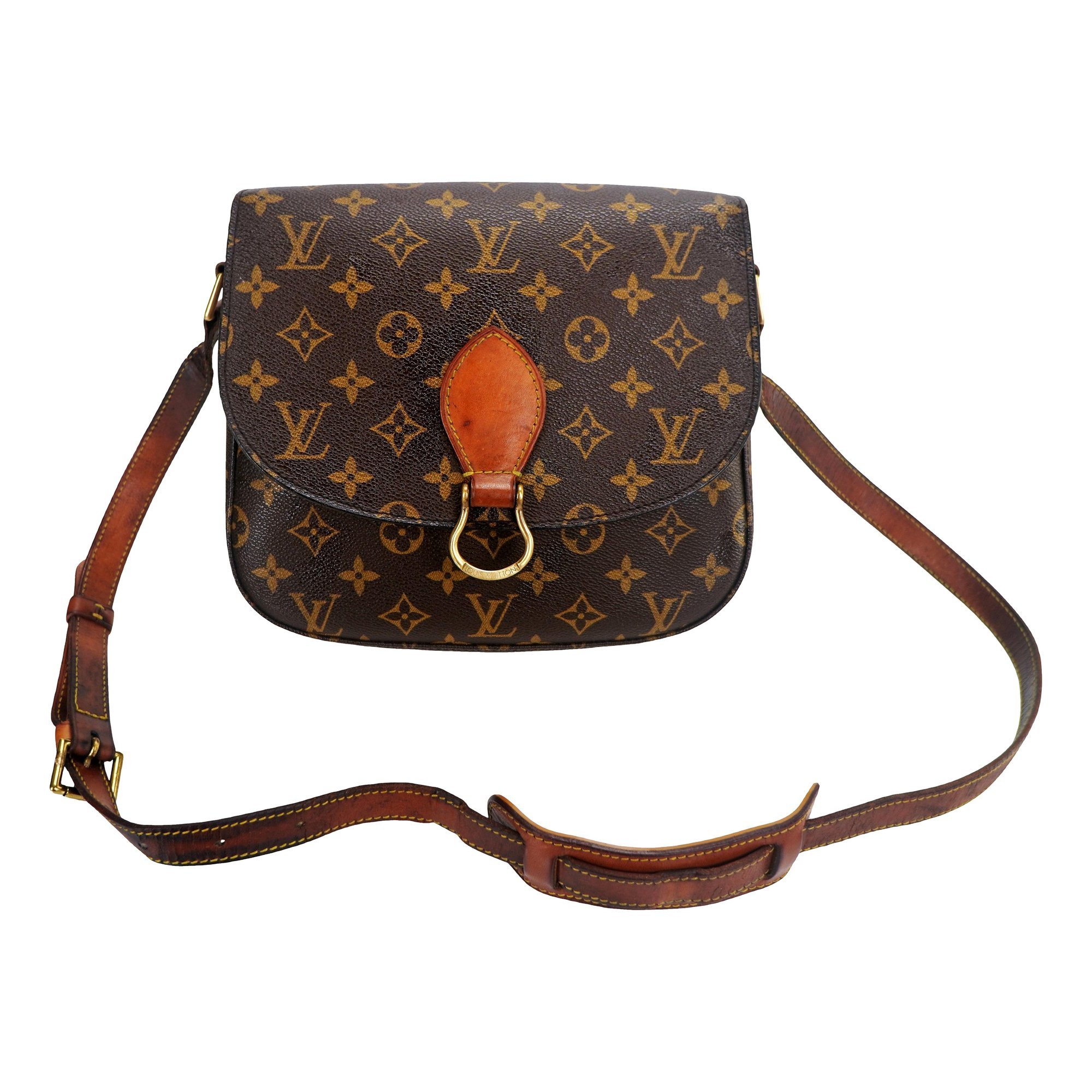 Saint Cloud vintage leather crossbody bag