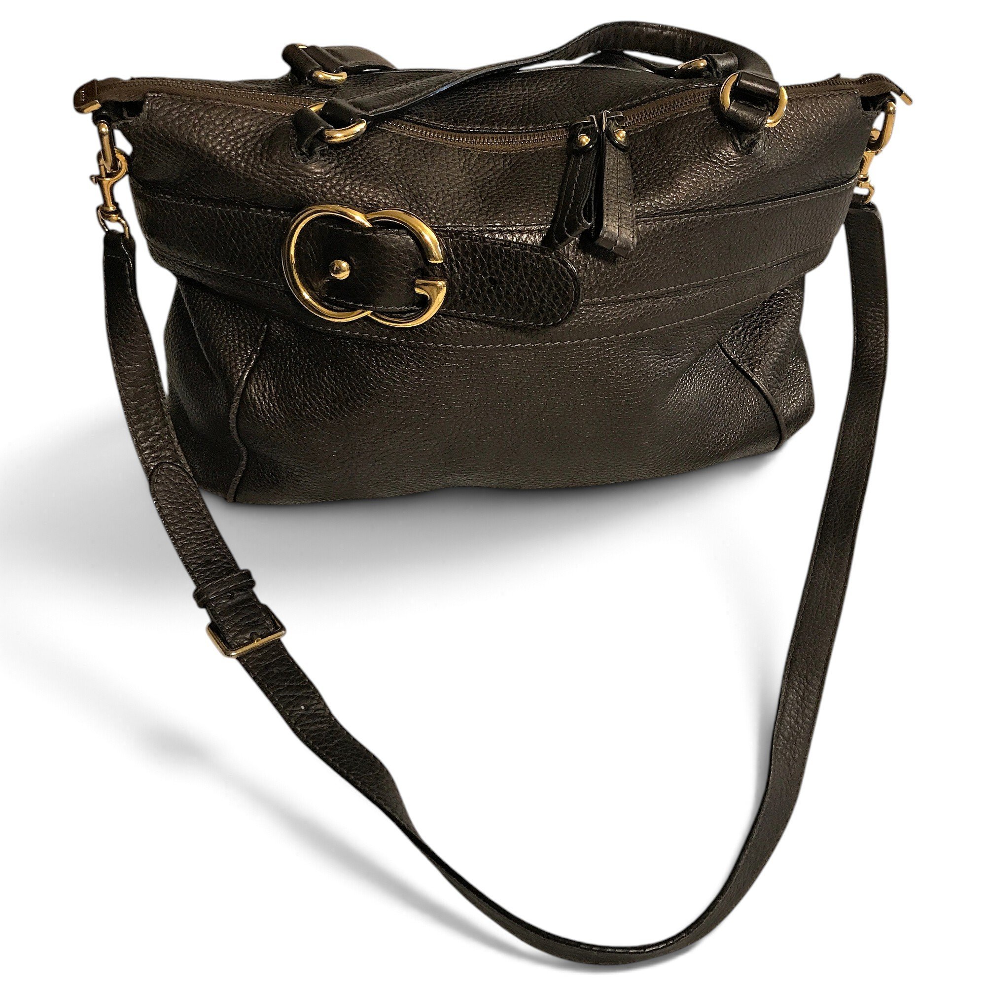 Leather handbag
