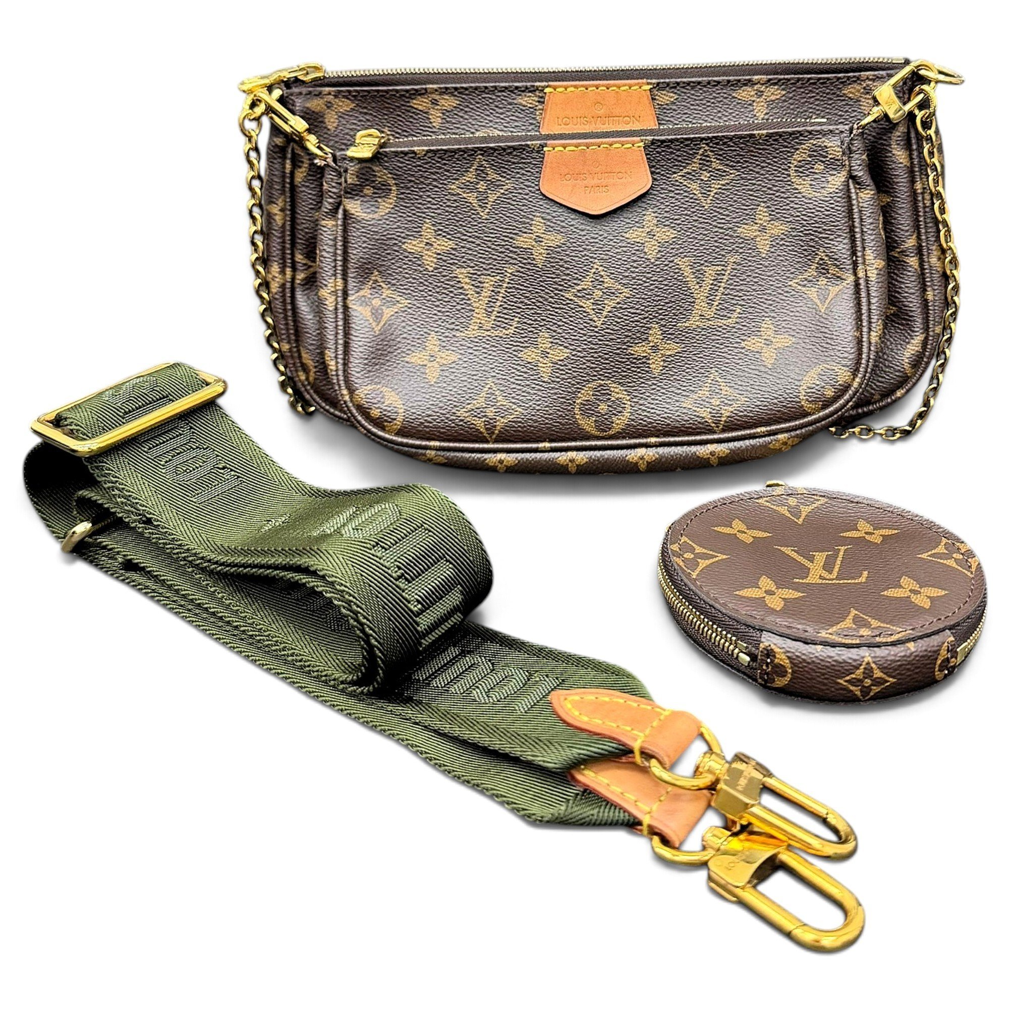 Multi Pochette Accessoires leather handbag