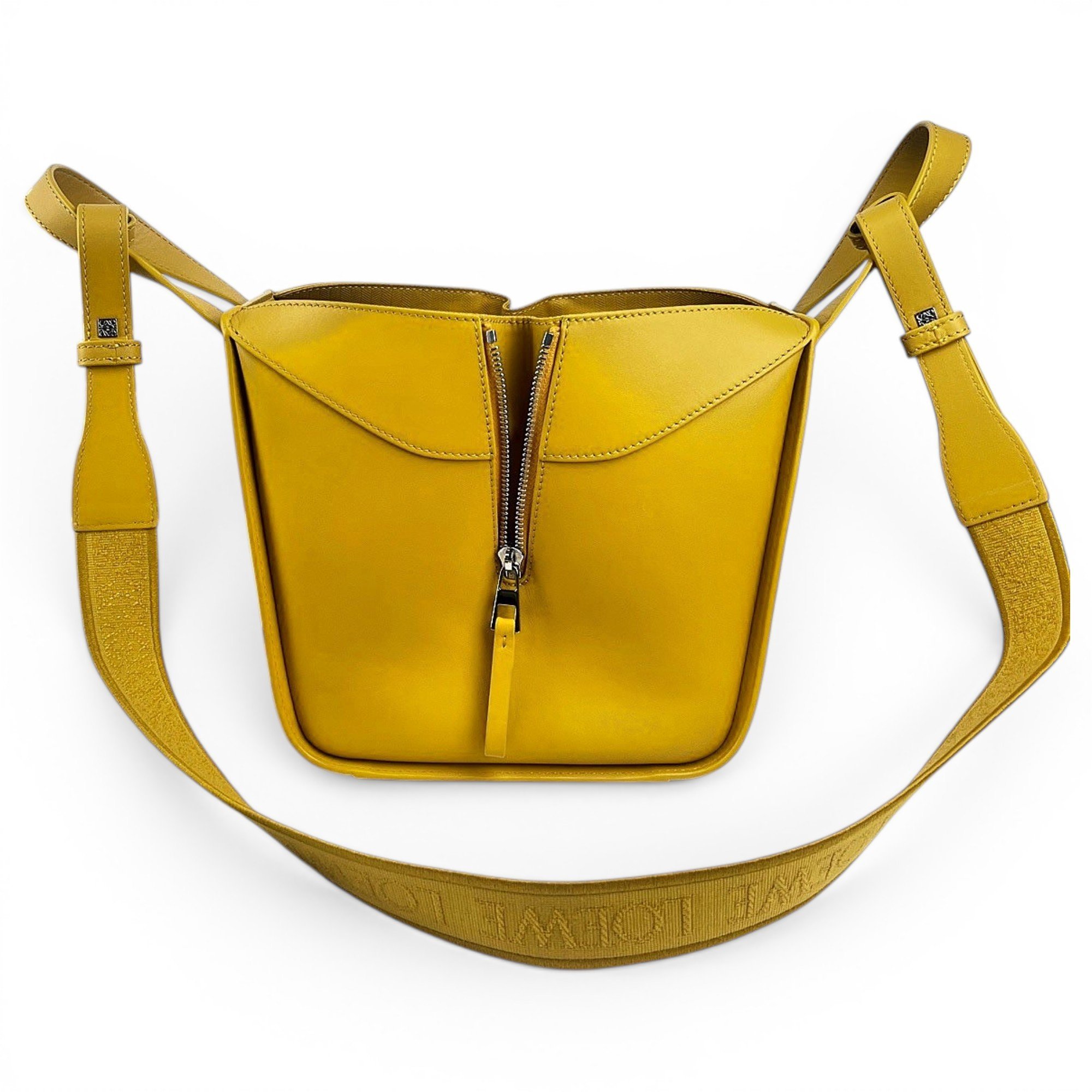 Hammock leather handbag