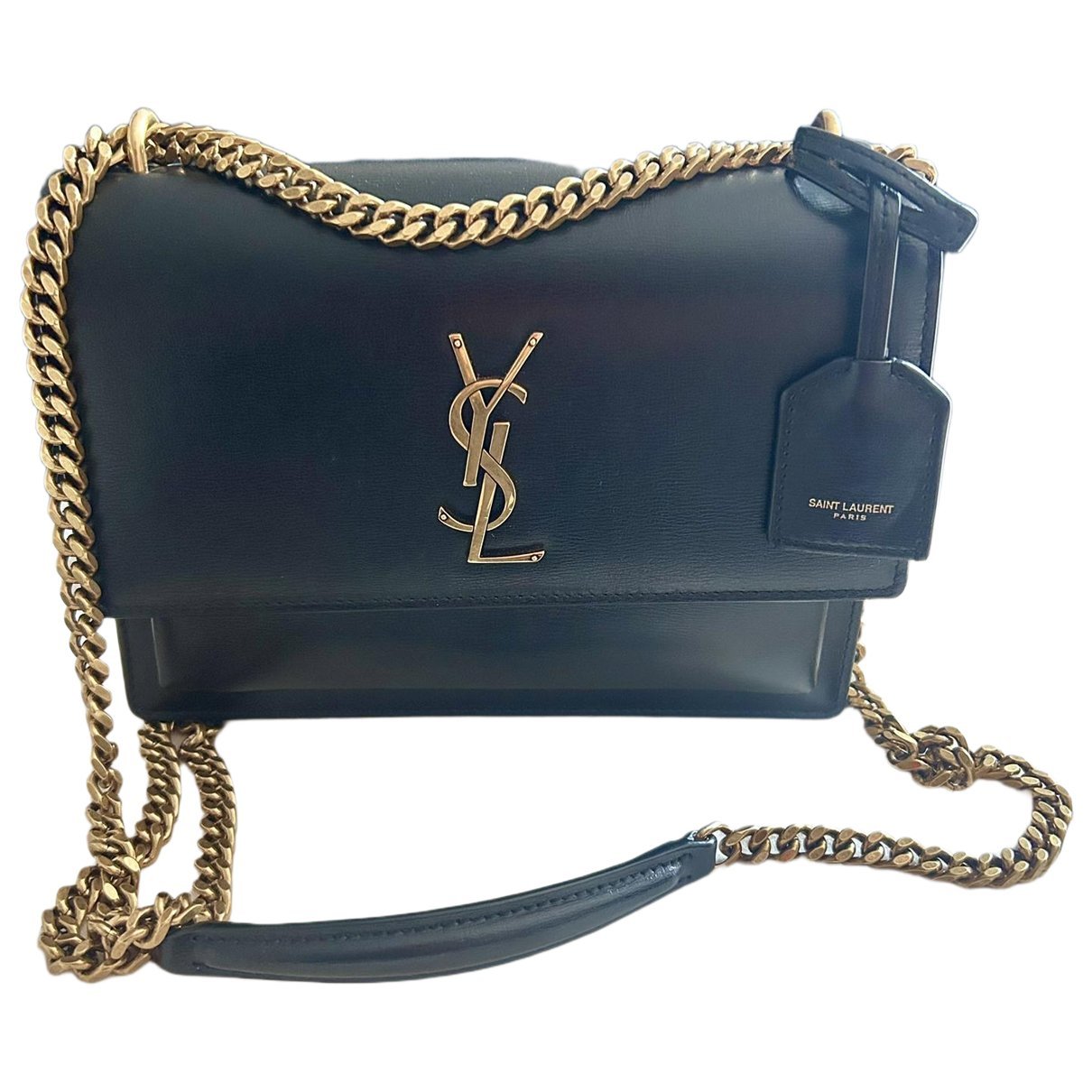 Sunset leather crossbody bag