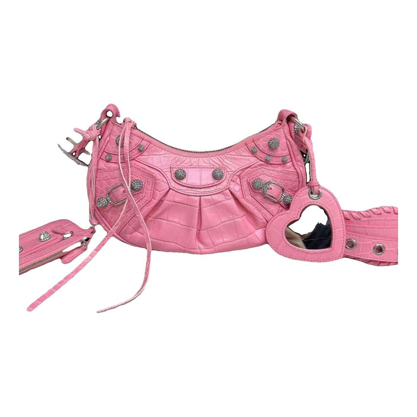 Le Cagole leather crossbody bag