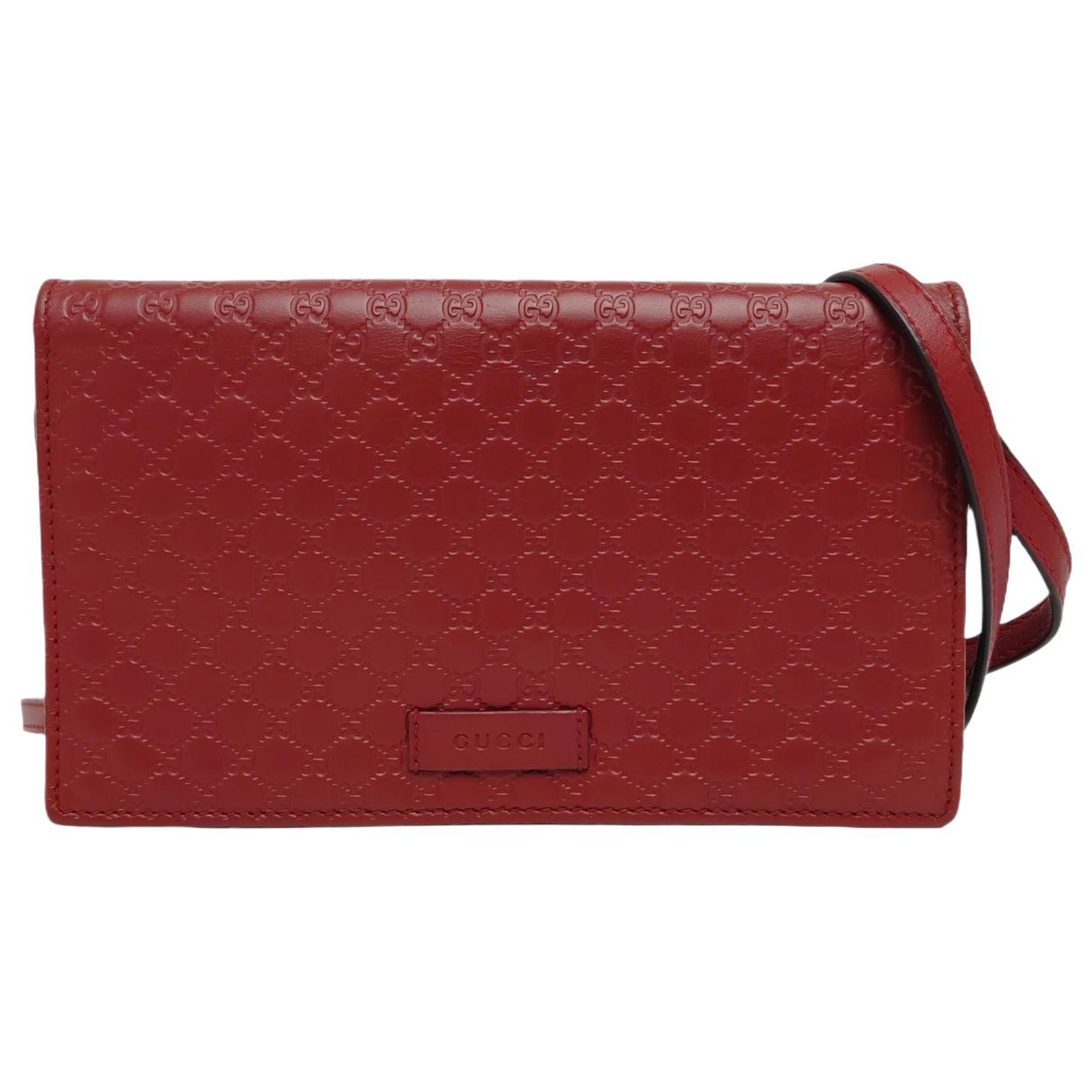 Leather crossbody bag