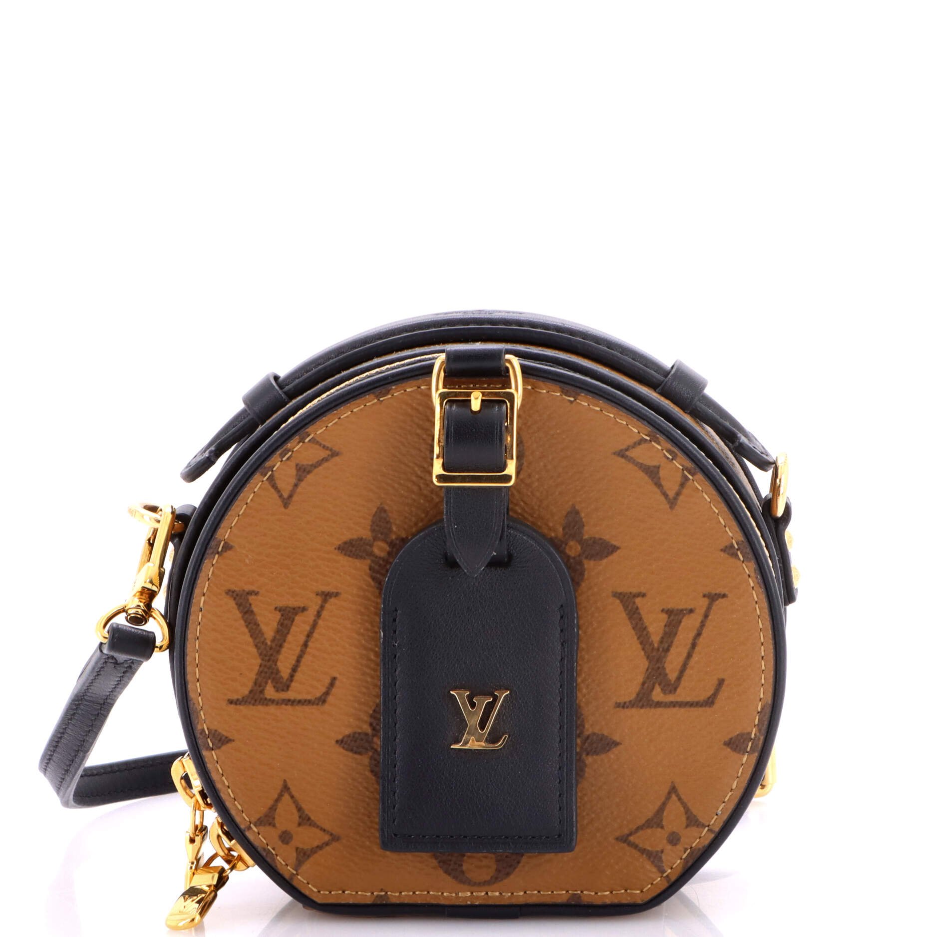 Mini Boite Chapeau Bag Reverse Monogram Canvas