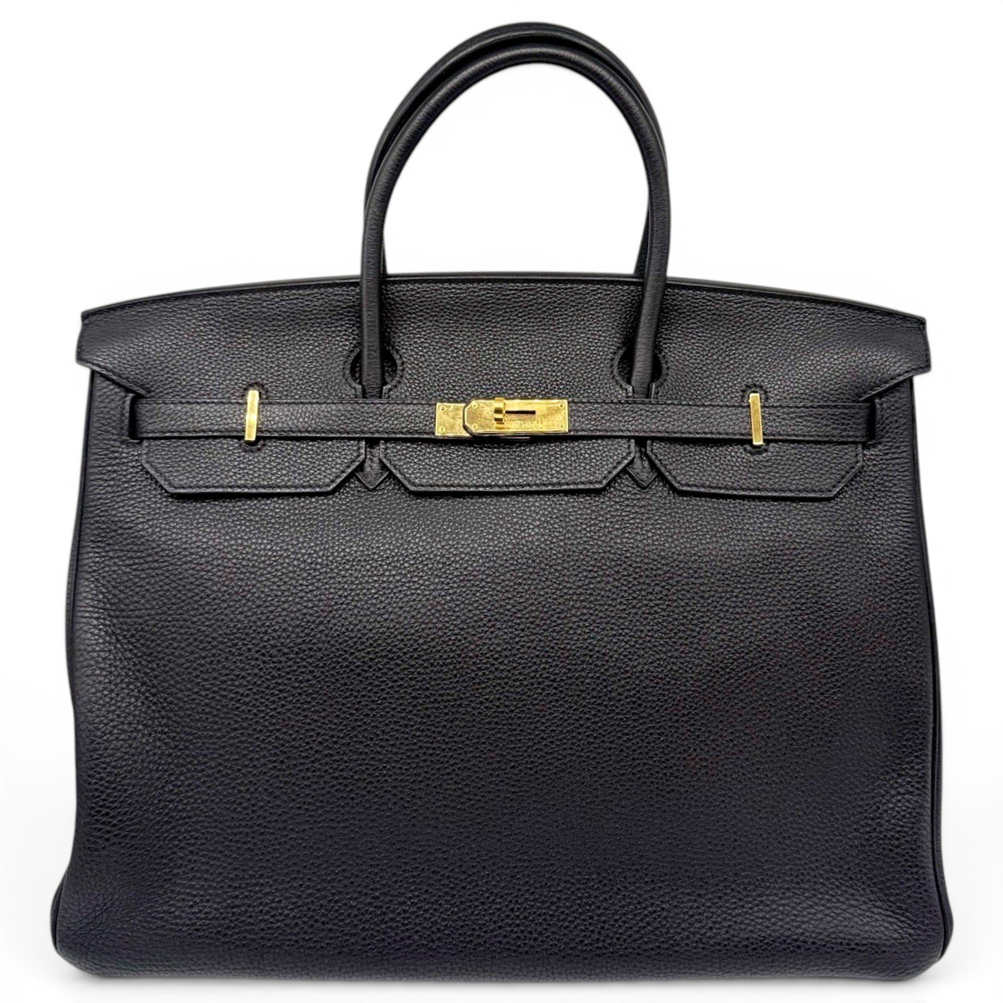Birkin 40 leather handbag