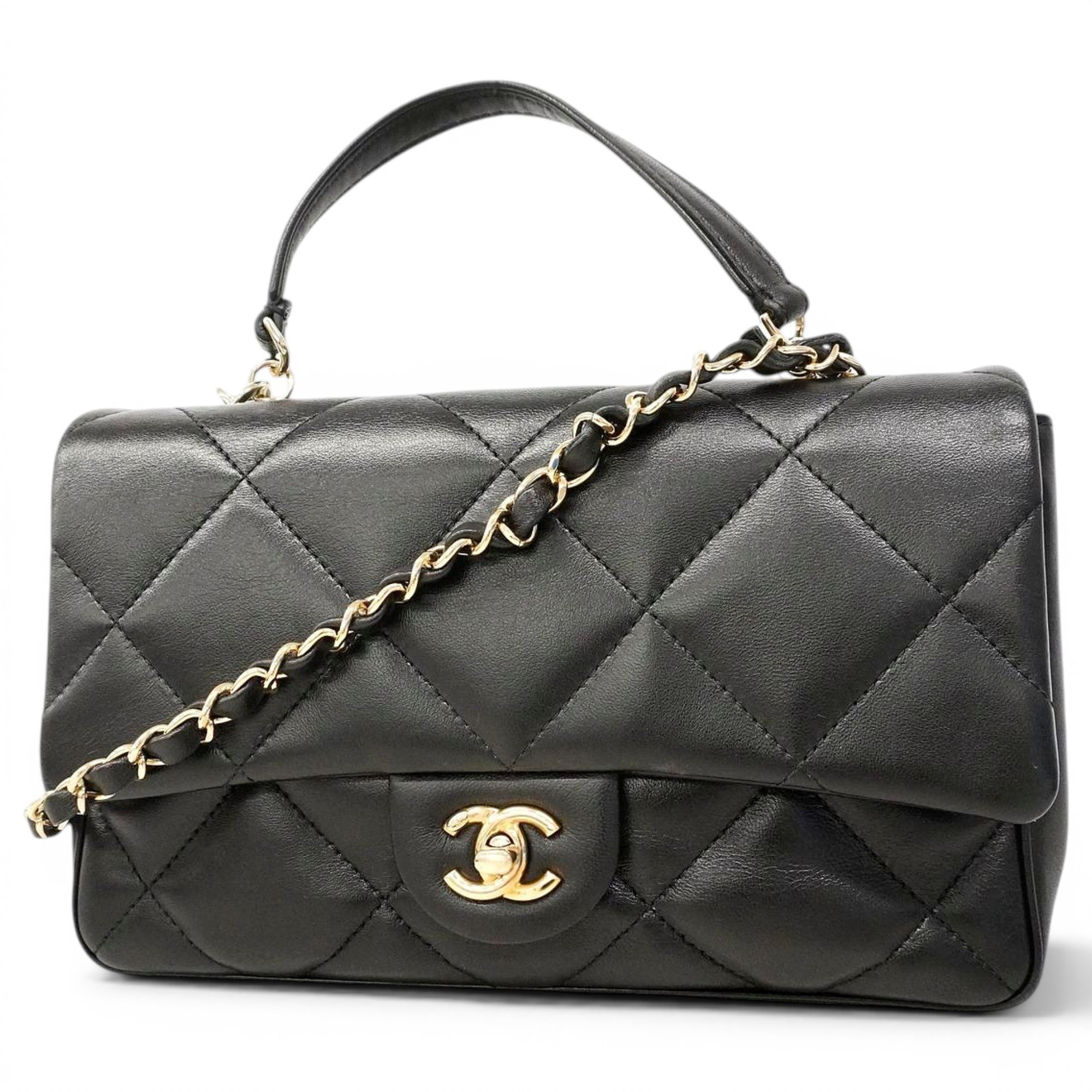 Leather handbag