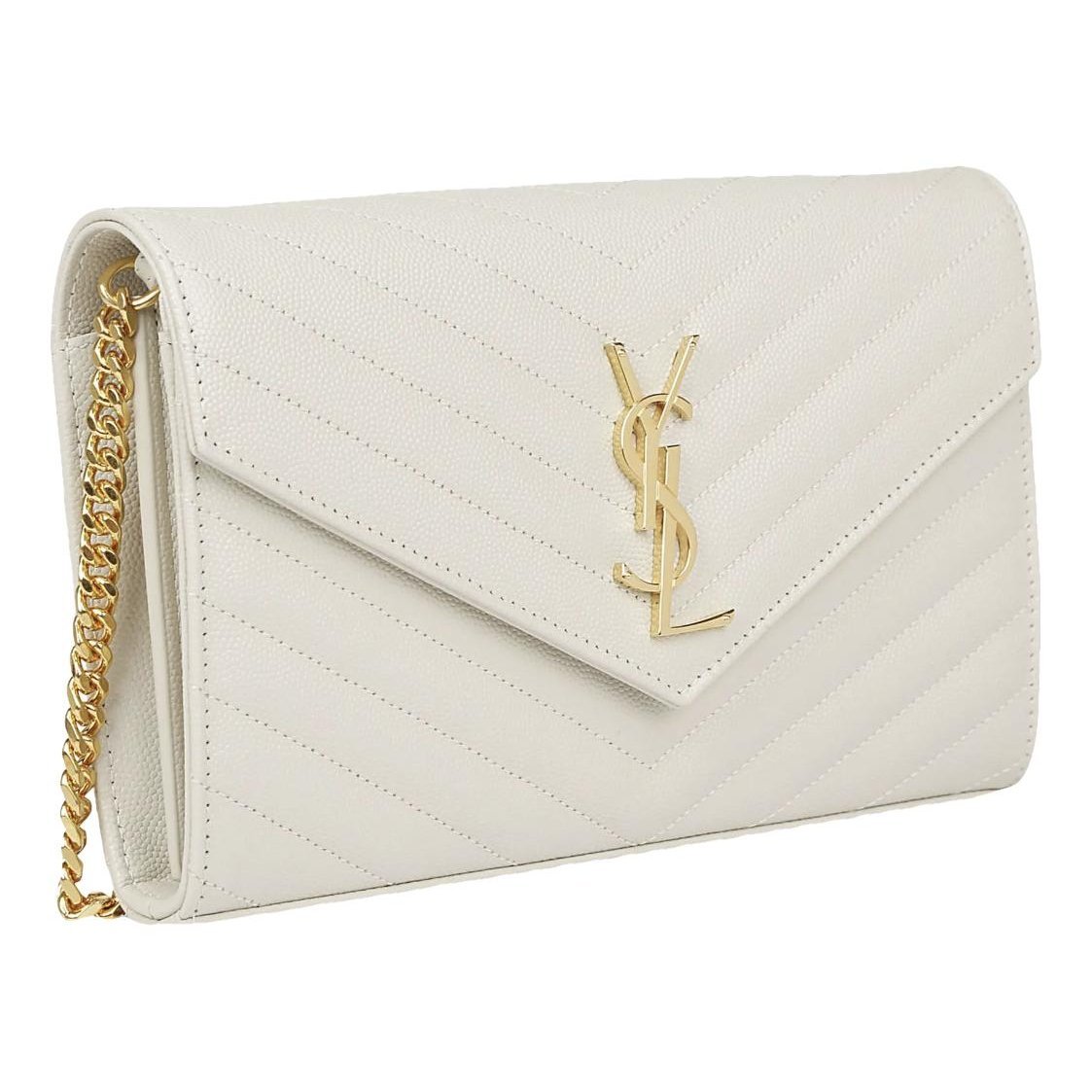 Cassandre leather clutch bag
