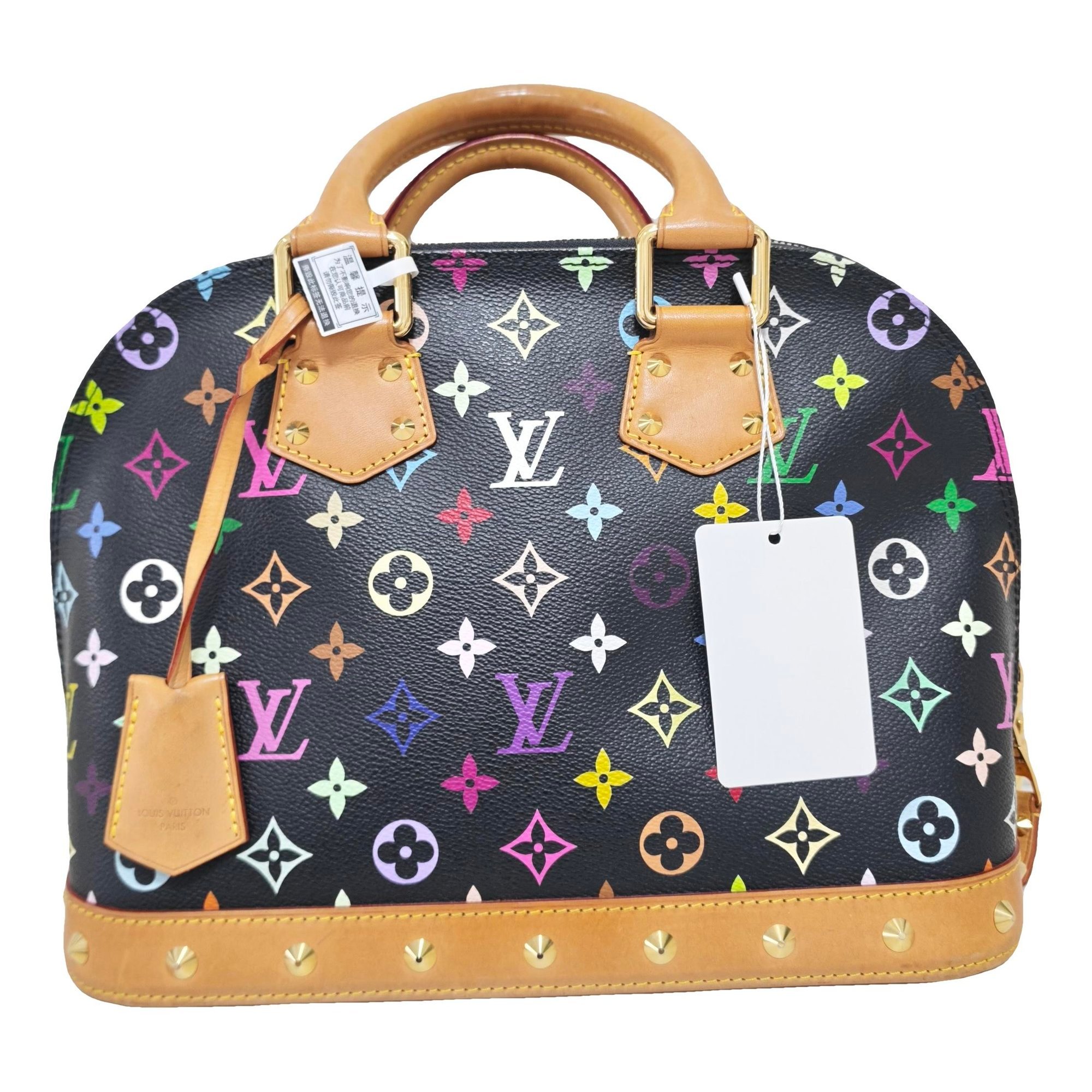 Alma leather handbag