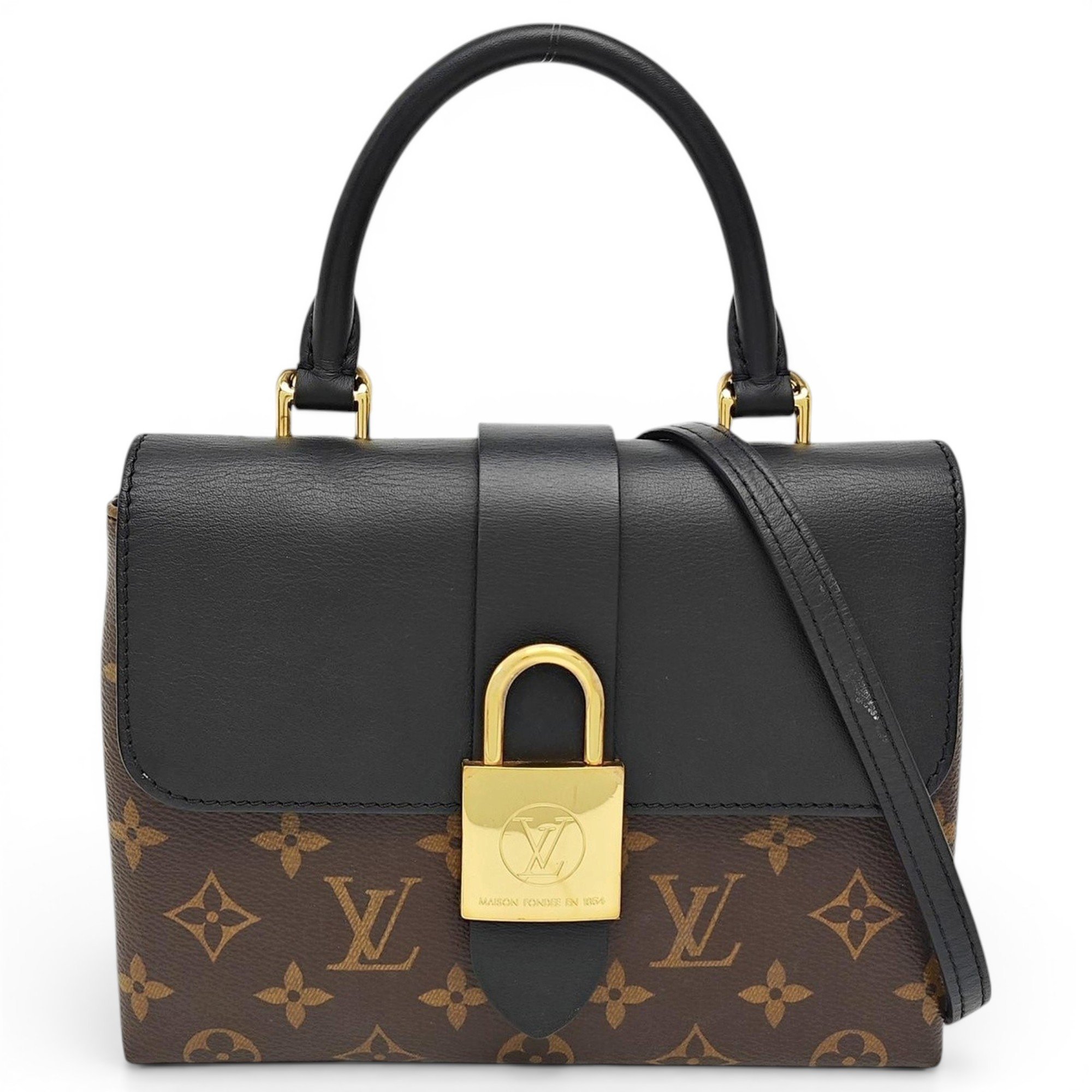 Locky BB leather handbag
