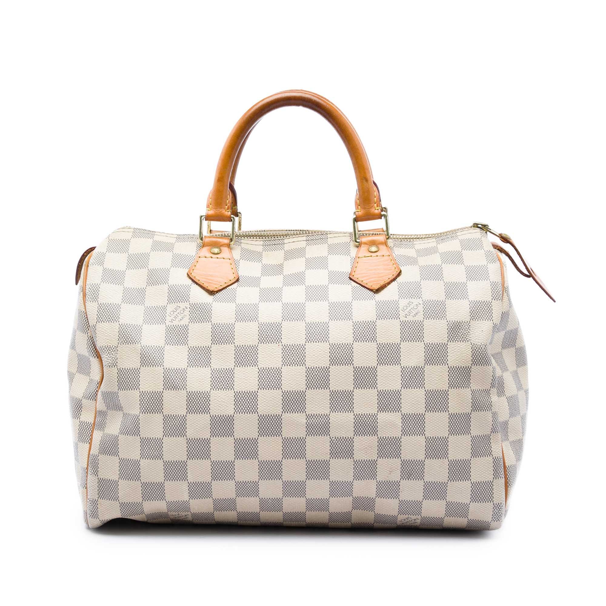 Speedy leather bag