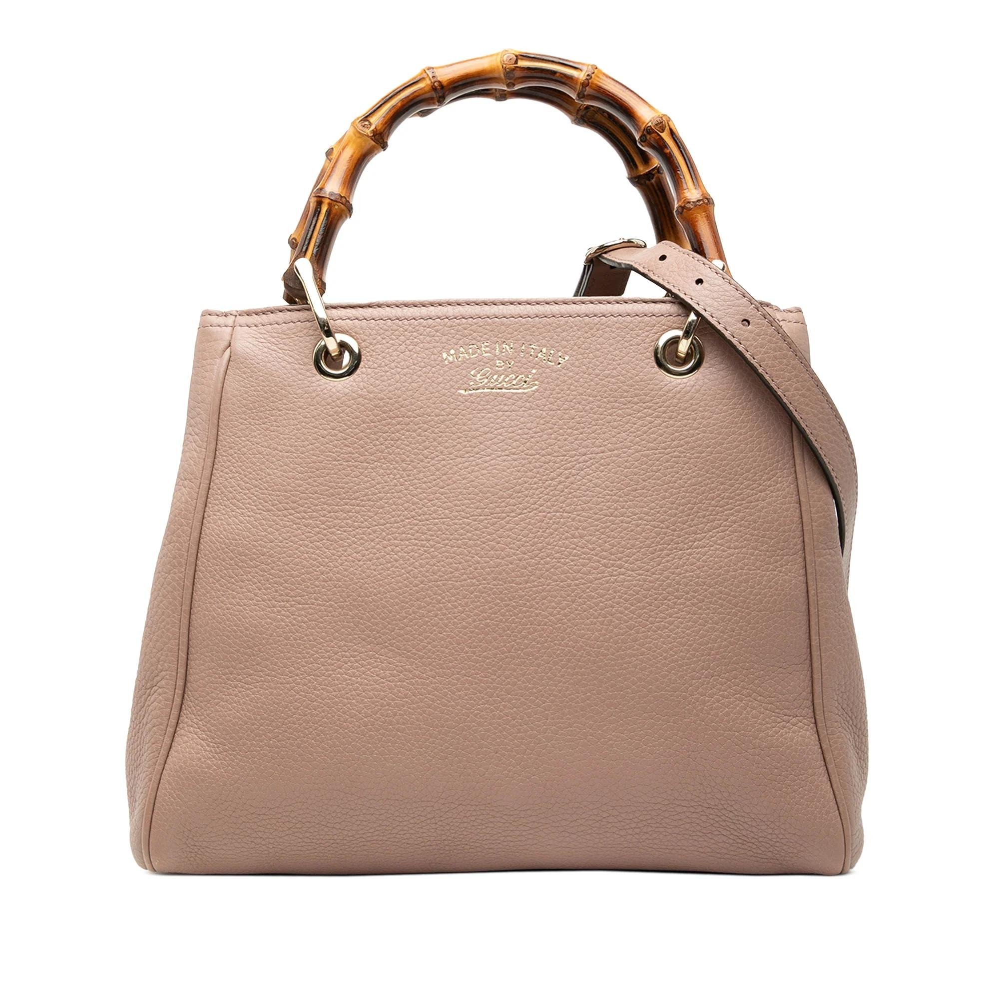 Bamboo Shopper pony-style calfskin handbag