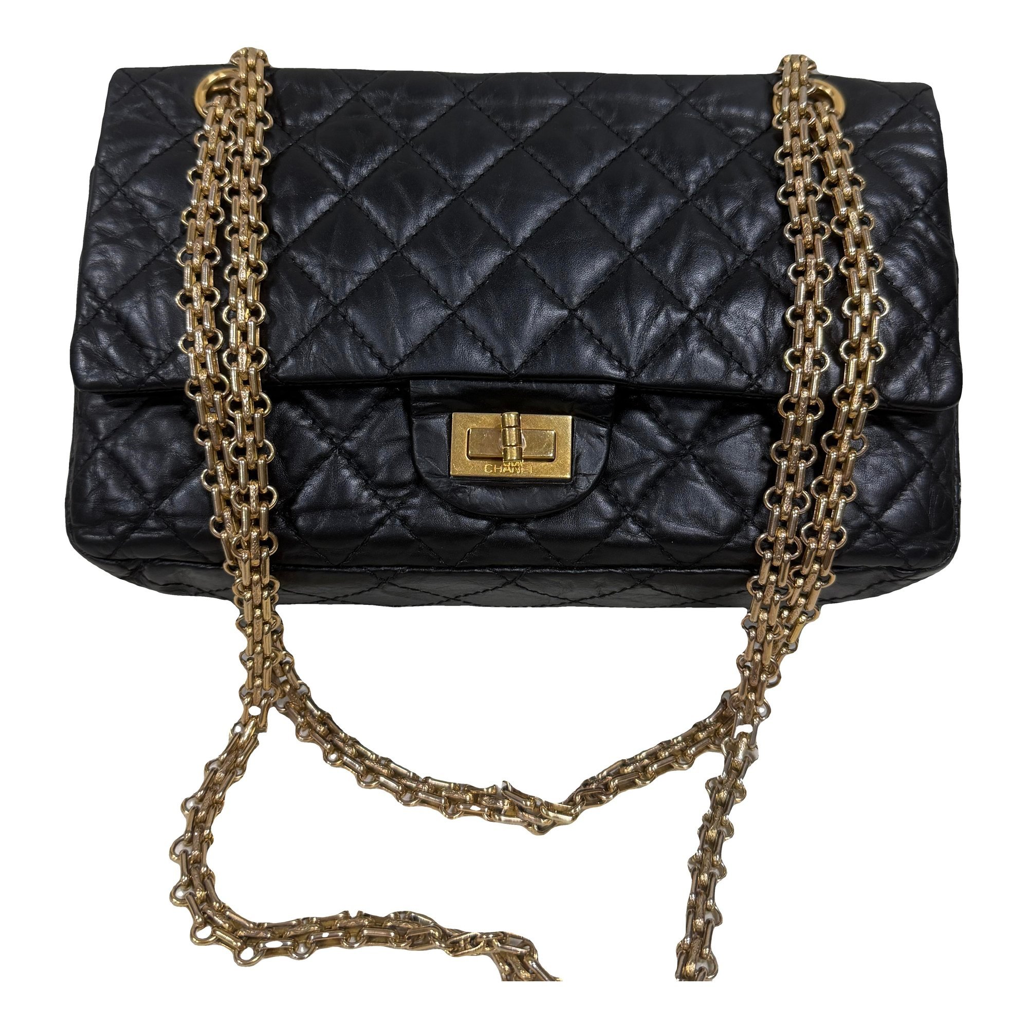 2.55 leather handbag