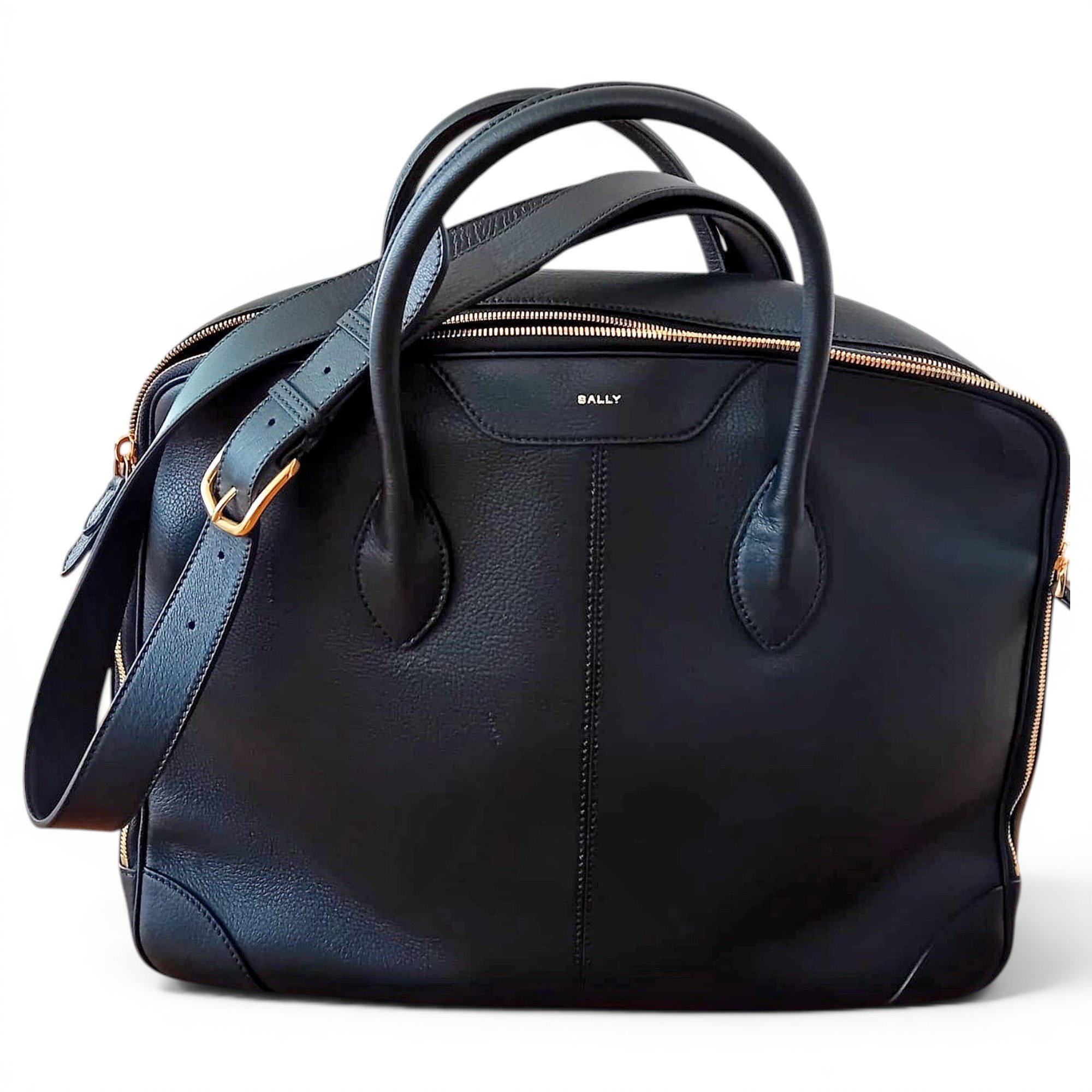 Leather tote