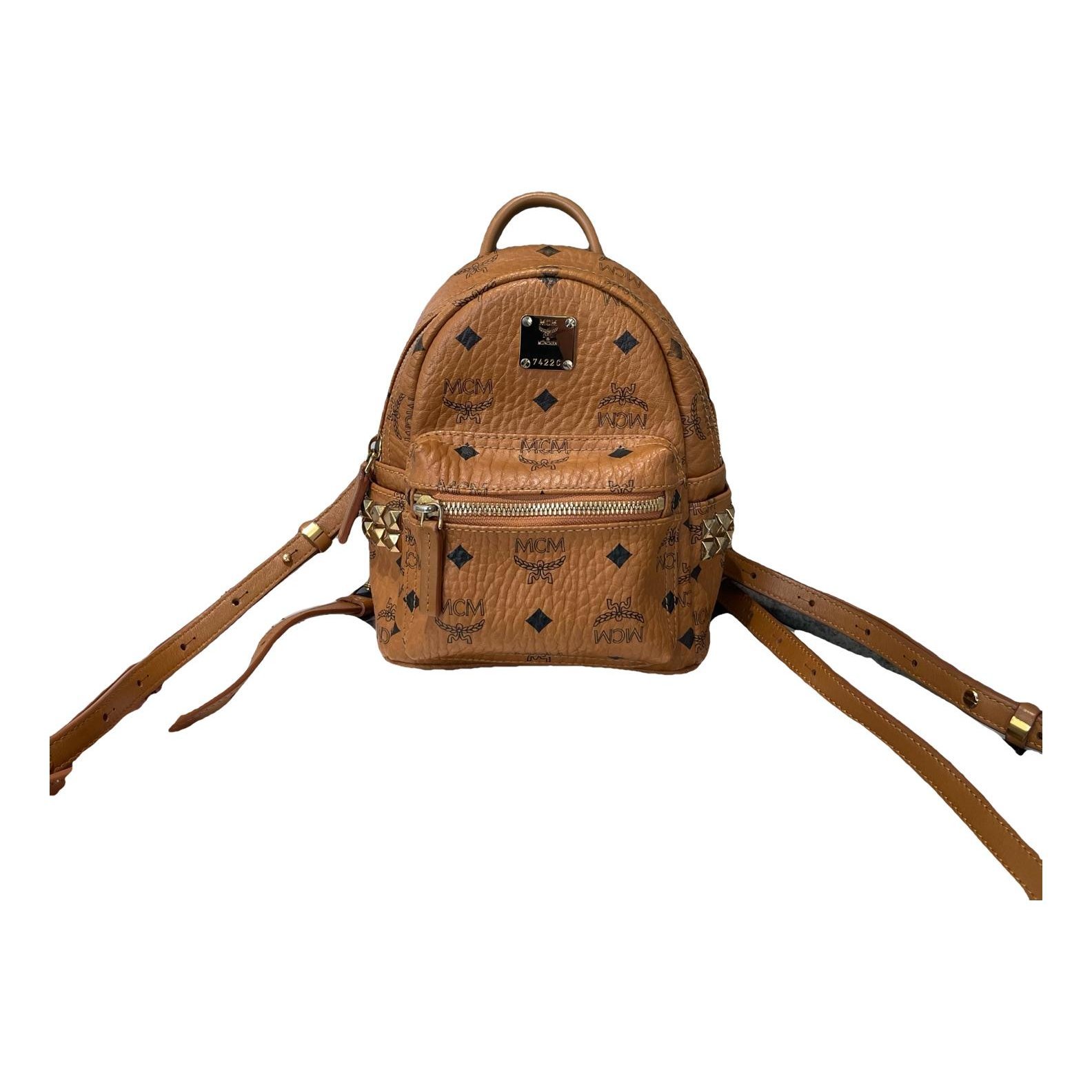 Stark leather backpack