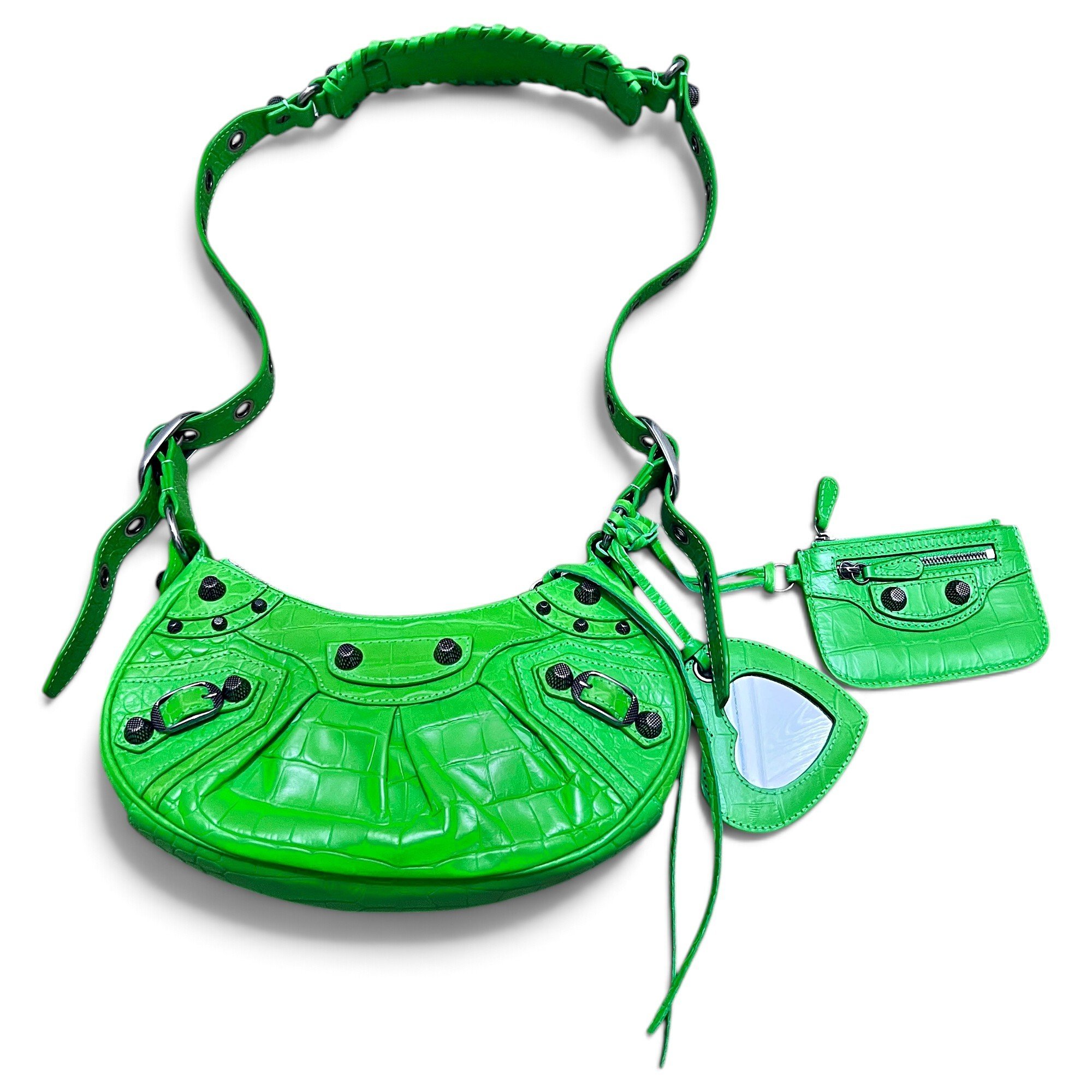 Le Cagole leather handbag
