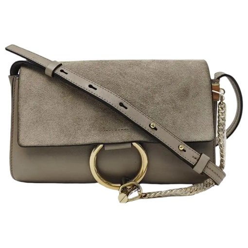 Faye leather handbag