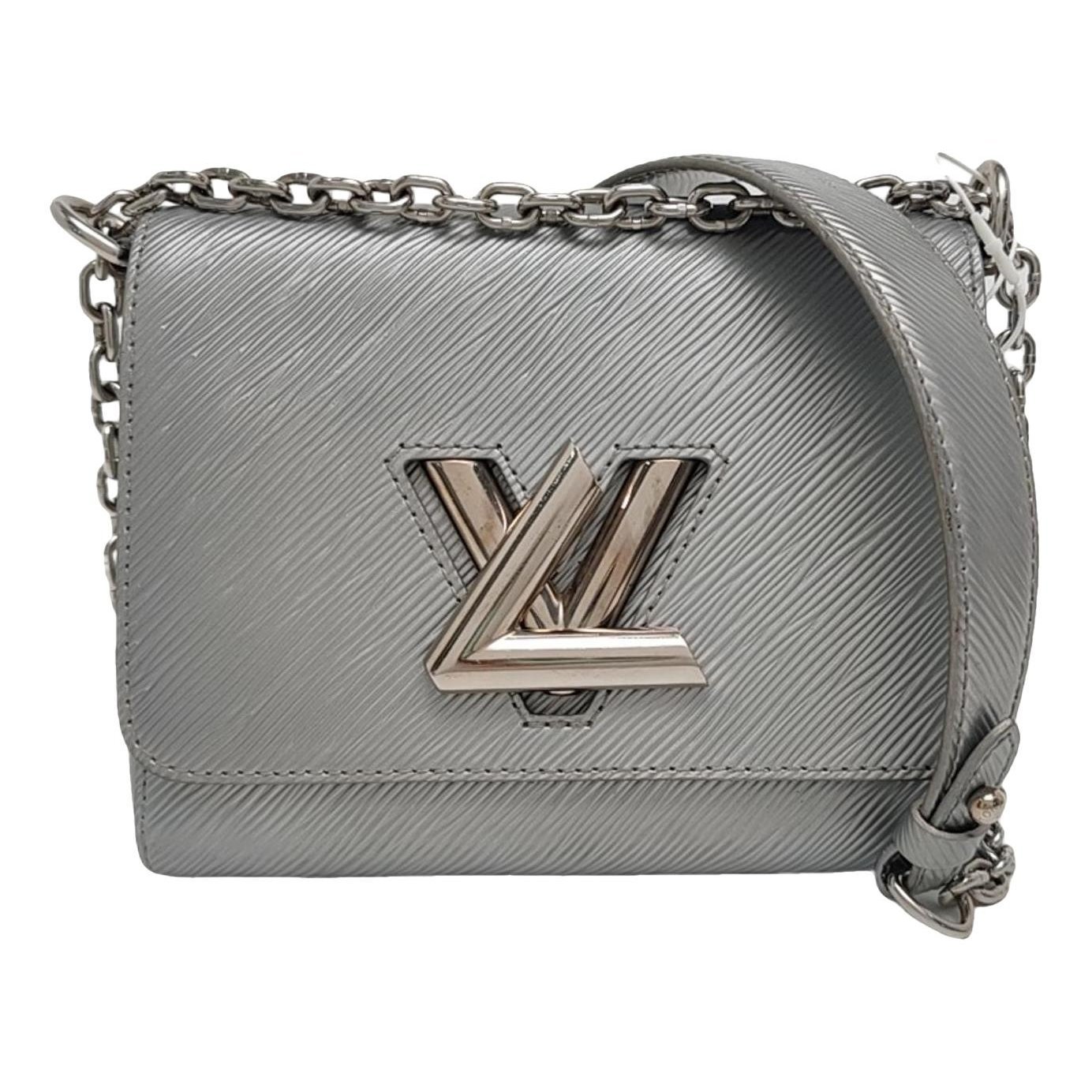 Twist leather crossbody bag