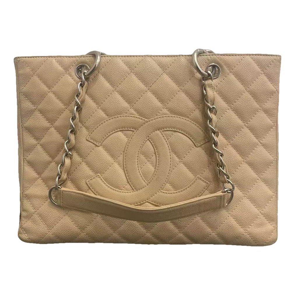 Grand shopping leather handbag