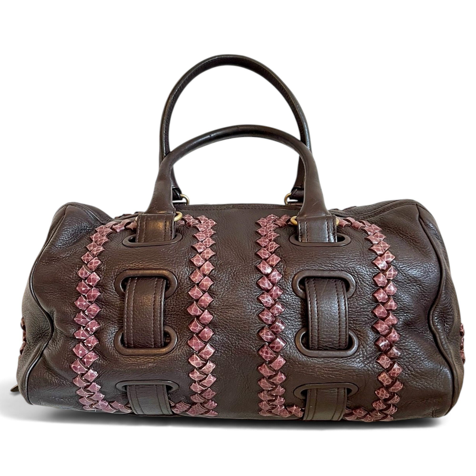Bottega Veneta Leather bowling bag