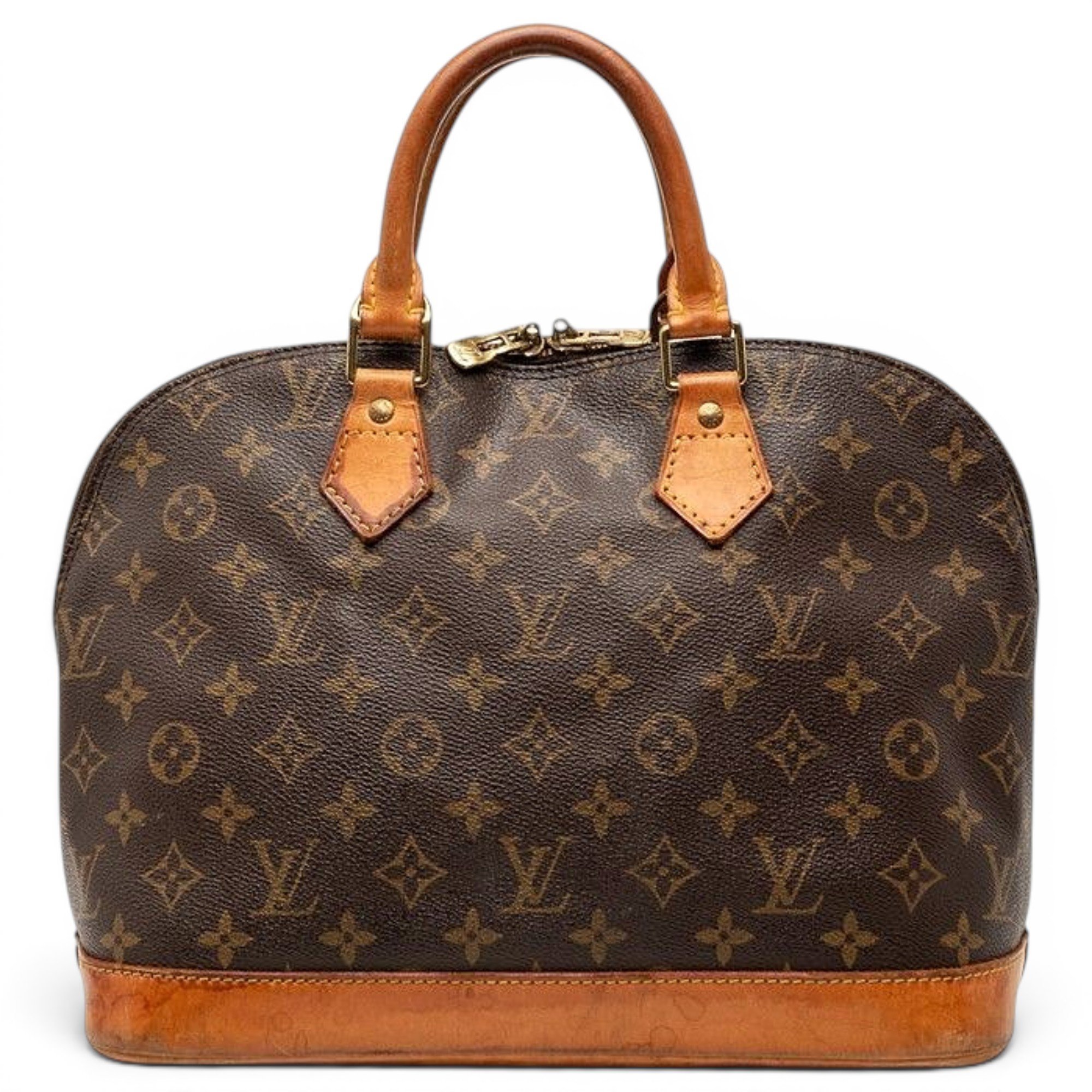 Alma leather handbag
