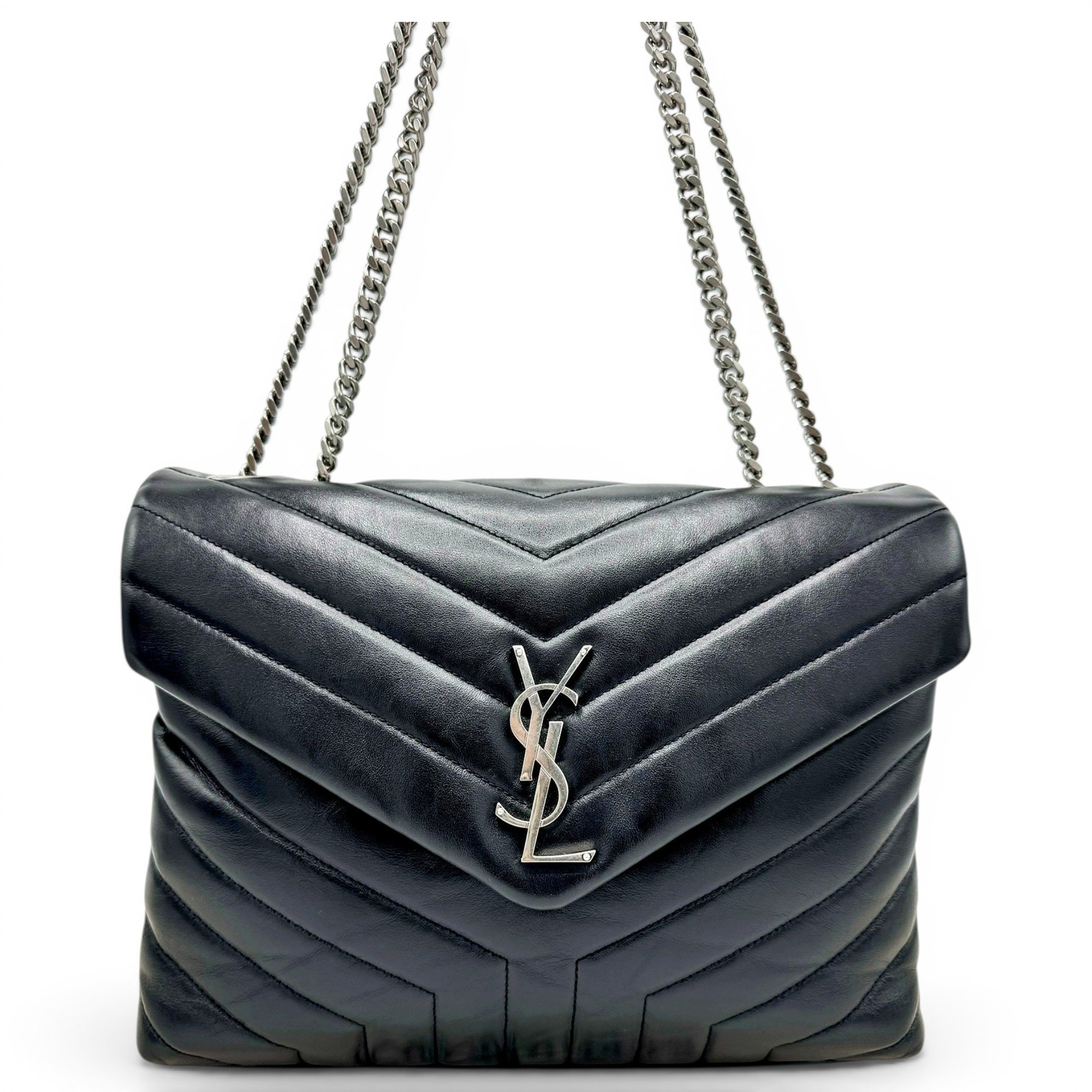 Loulou leather crossbody bag