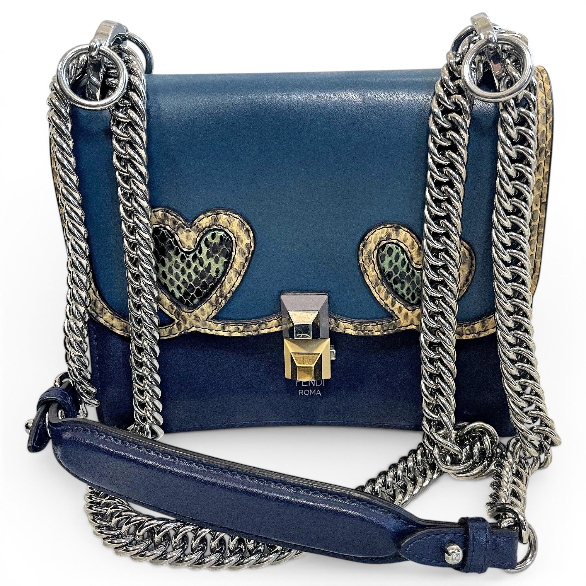 Kan I leather handbag