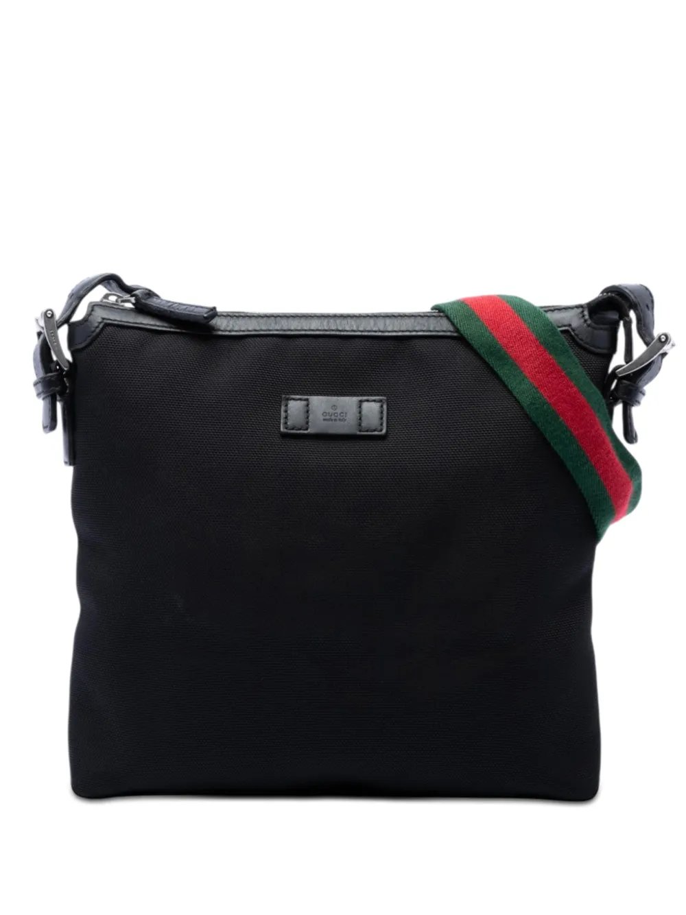2016-2026 Techno Canvas Web Messenger Bag crossbody bag