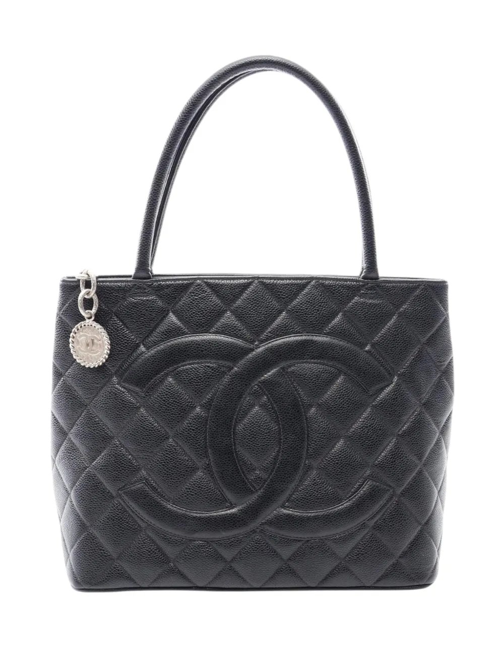 2000-2002 Caviar Medallion tote bag